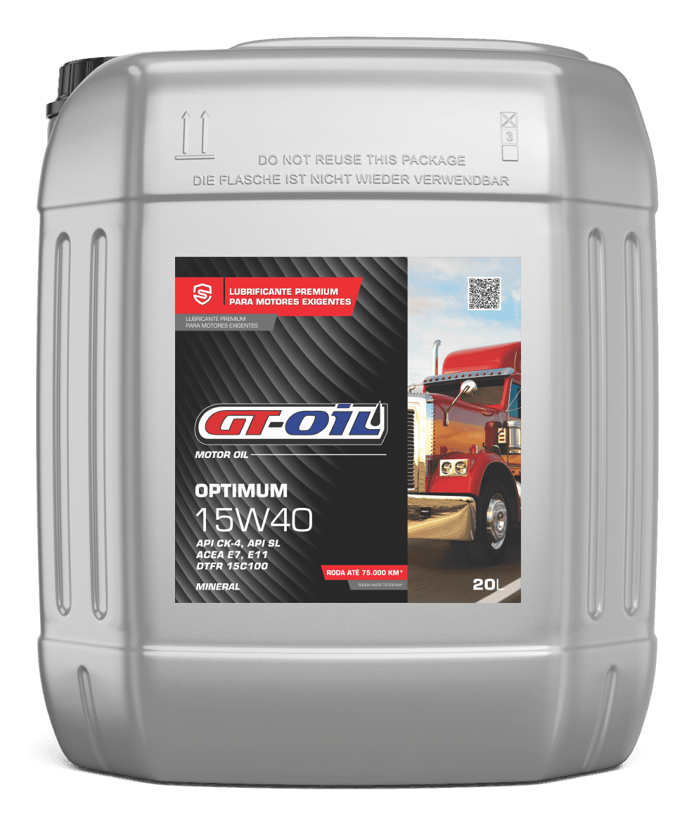 OLEO MOTOR OPTIMUM 15W40 API CK-4 MINERAL 20LT - 15020