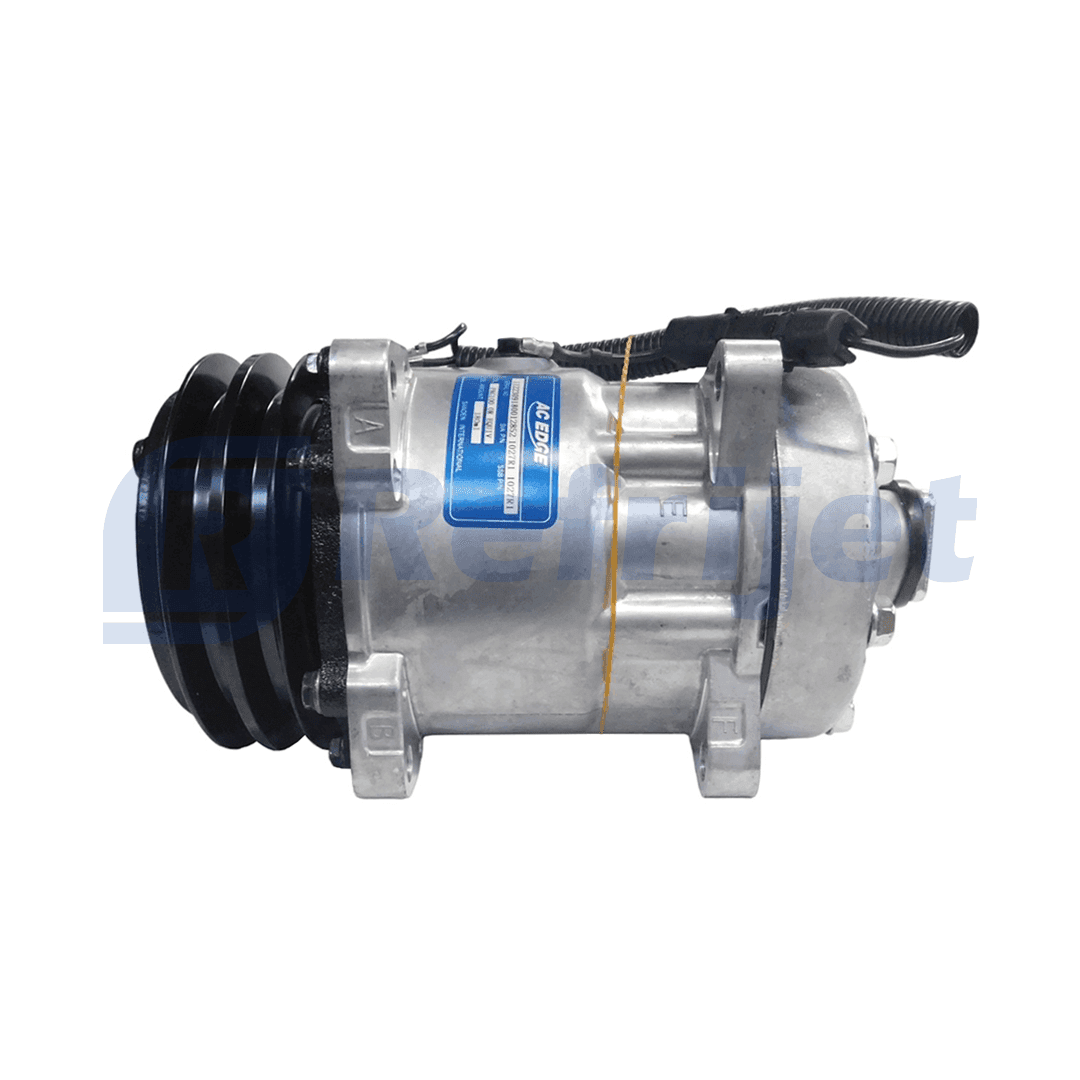COMPRESSOR SANDEM FLX7 4860,8 ORELHAS 2A 125MM 12V R-134A - ML2286