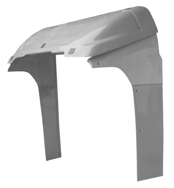 DEFLETOR DE AR CABINE SEM FILTRO - 006204