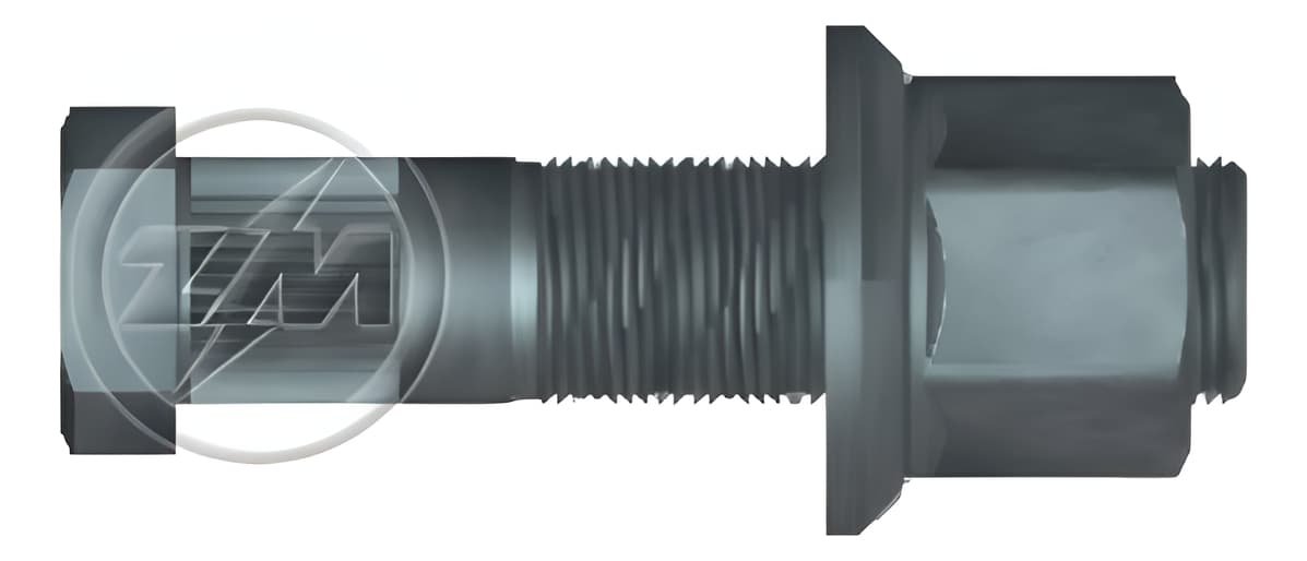 CONJUNTO PARAFUSO RODA DISCO/ESTRIADO 22X1,5X96,5 - 4002256