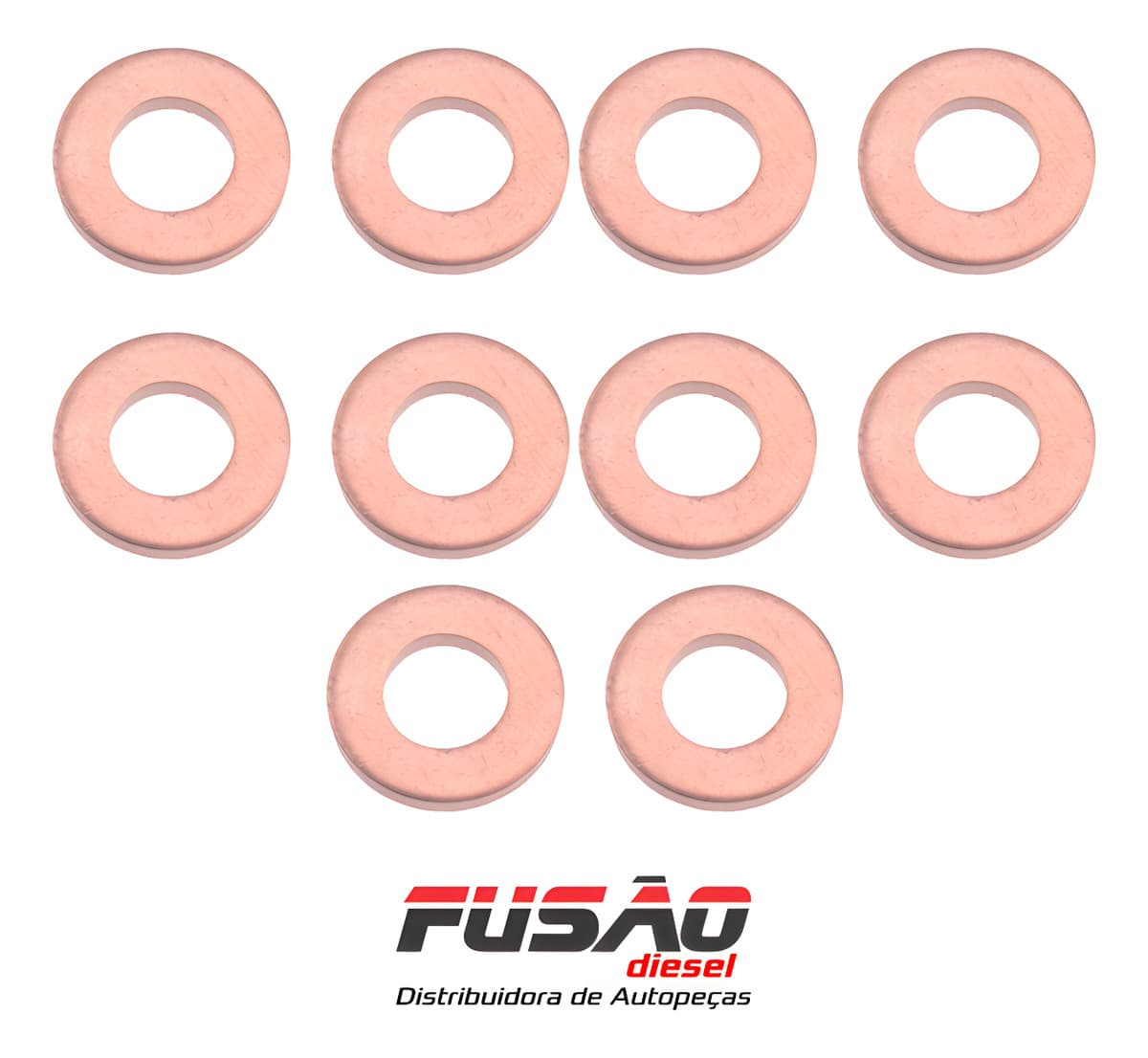 JOGO ARRUELAS COBRE BICO INJETOR - AG551