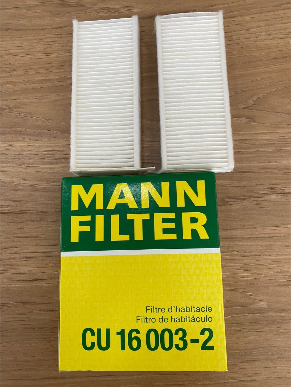 ELEMENTO FILTRO AR CABINE - CU16003-2