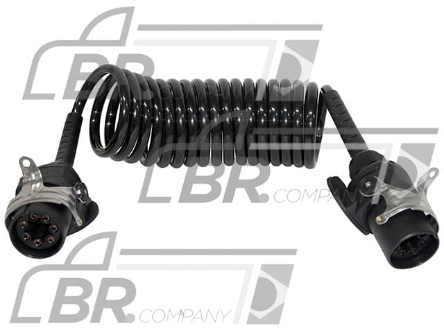 CHICOTE ELETR.ESPIRAL 5,5M 7P 2TOM.SIST. - 3865405028