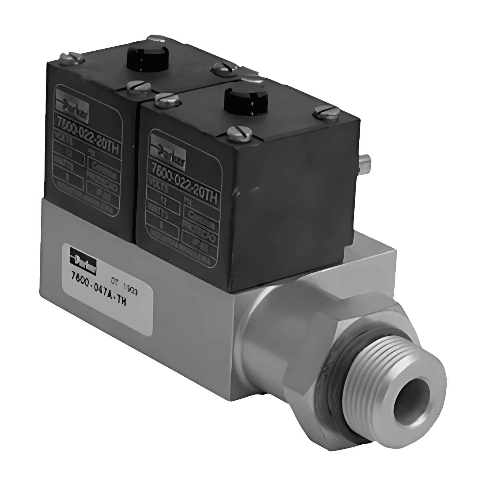 VALVULA SOLENOIDE FREIO MOTOR 24V (2 SOLENOIDES) - 0004204971