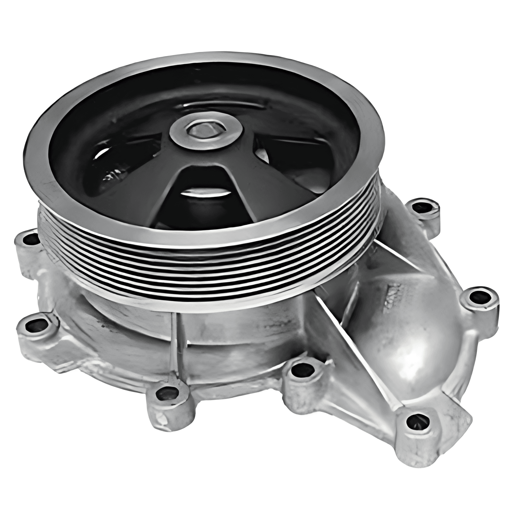 BOMBA AGUA SEM TAMPA SCANIA SERIE 4 ROTOR 105MM - VBD988