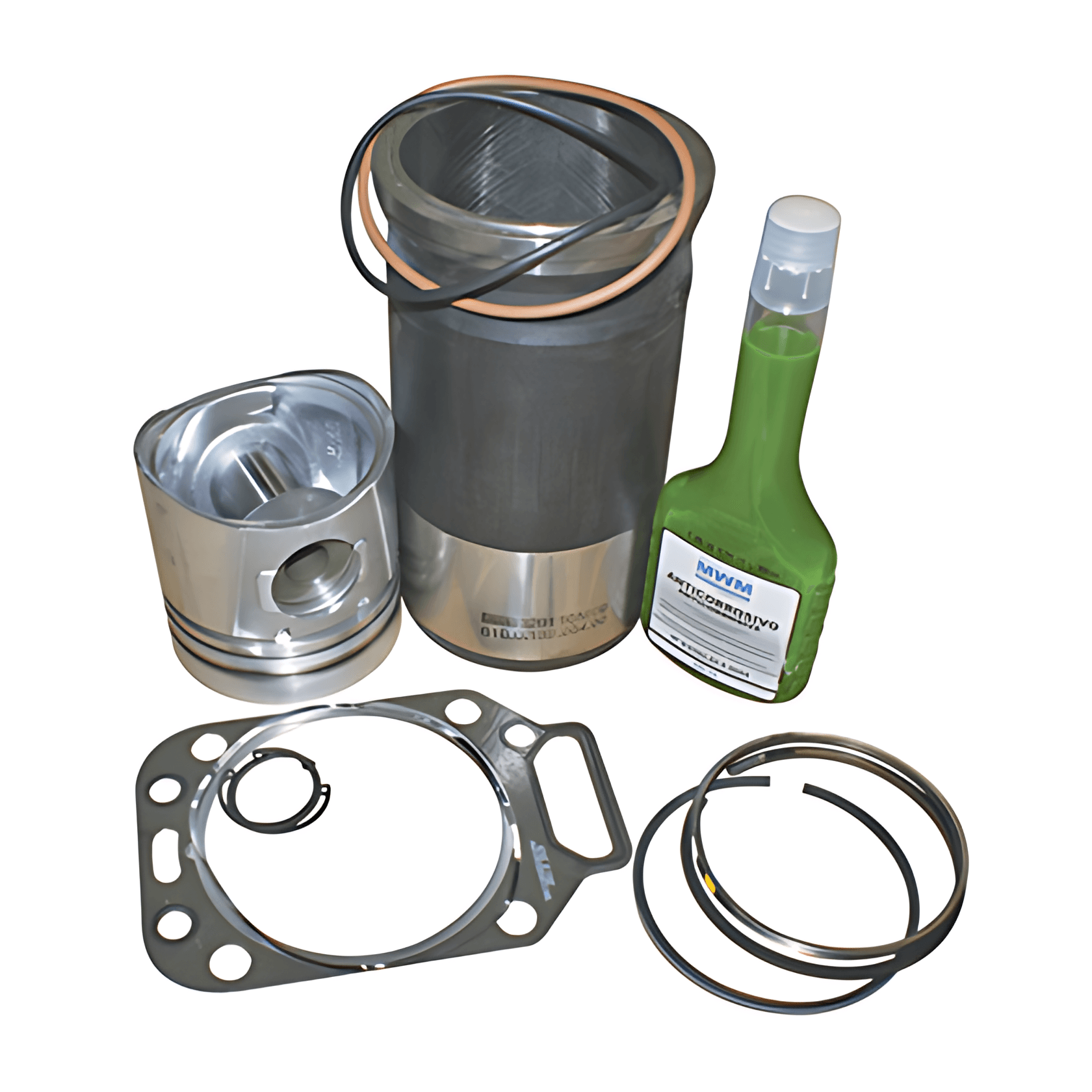 KIT PISTAO CILINDRO MOTOR MWM X10         PARA 1 CILINDRO - 2R0198075AB