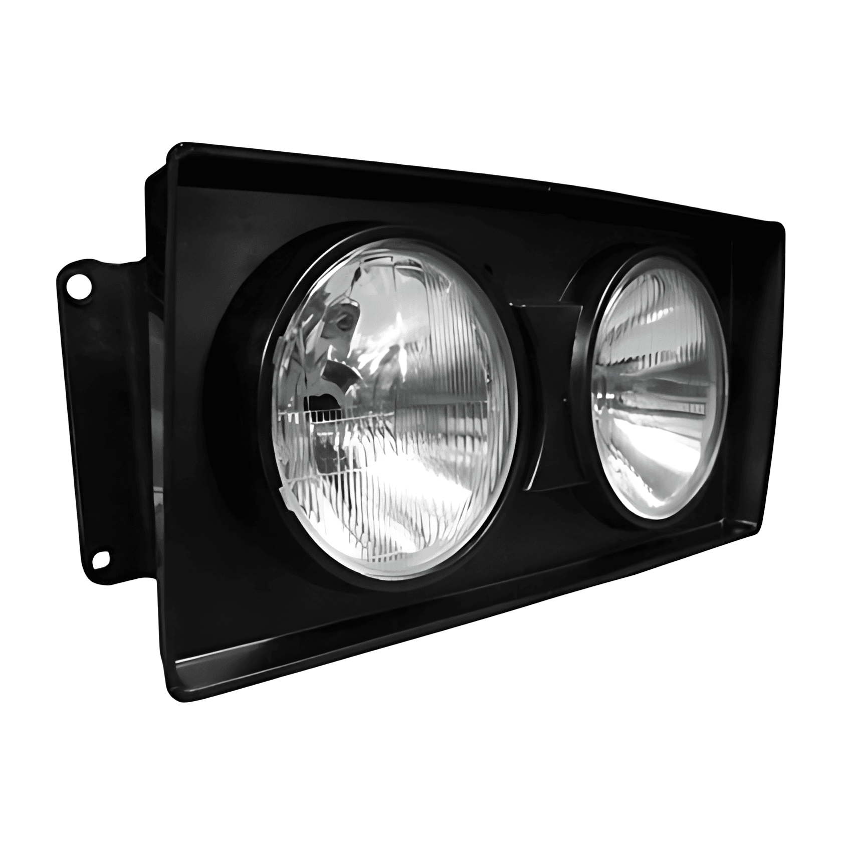 FAROL DUPLO LE WORKER SERIE 2000 ( MOLDURA PRETA ) - 2S0941007B