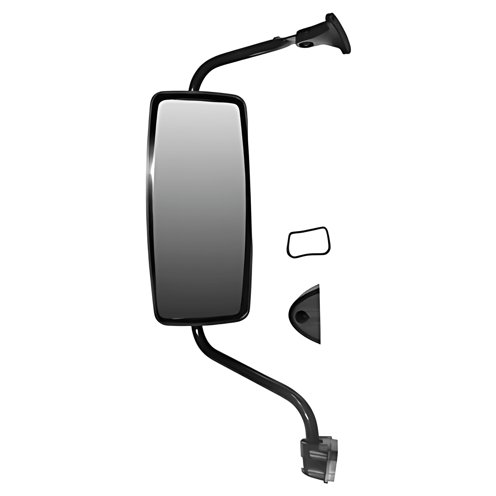 CONJUNTO ESPELHO RETROVISOR LE INTEIRICO MANUAL CONVEXO - RWQE29CC