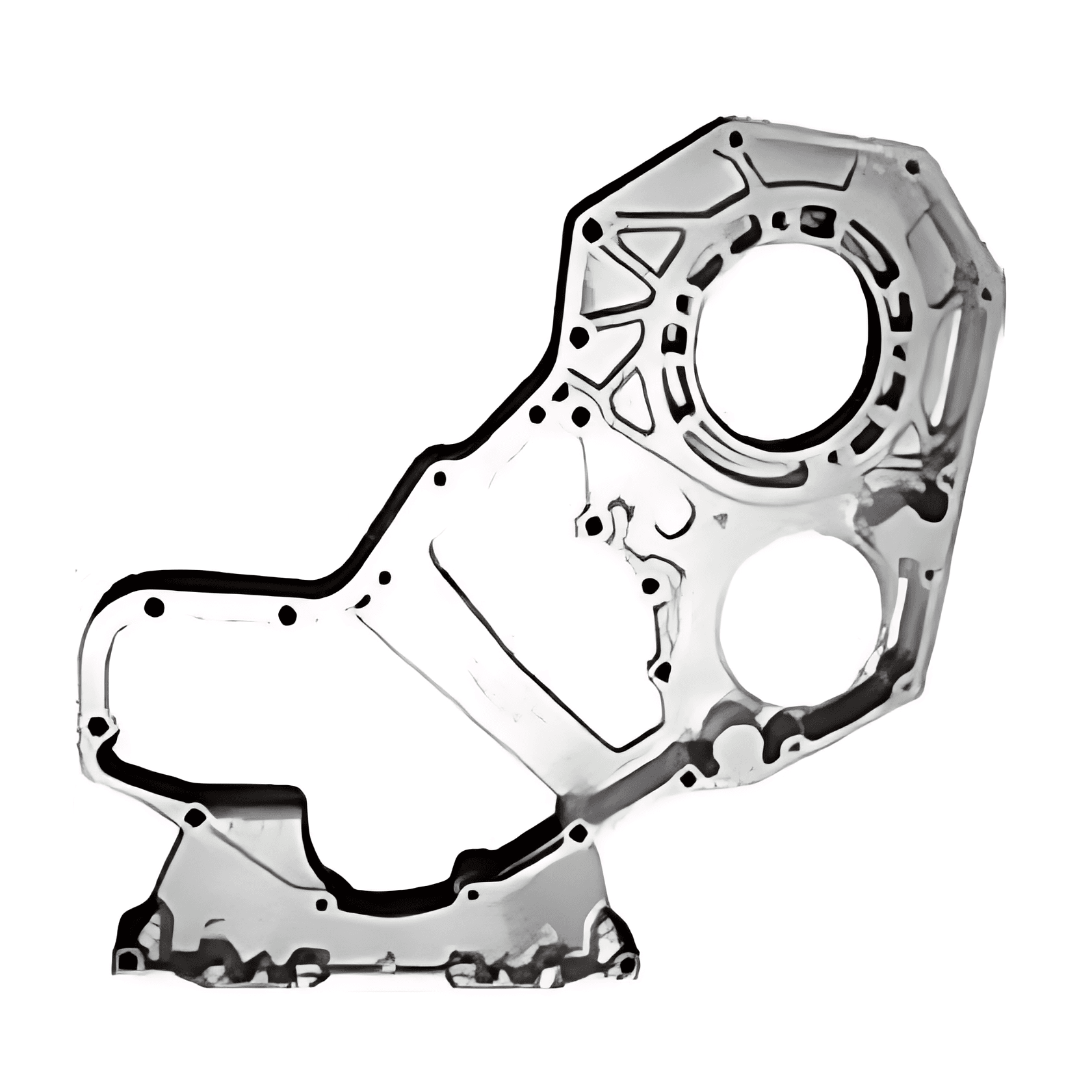 CARCACA ENGRENAGENS DISTRIBUCAO MOTOR CUMMINS 6BTAA 5.9 6CIL      BOMBA P LINHA 107MM - 2T0109211