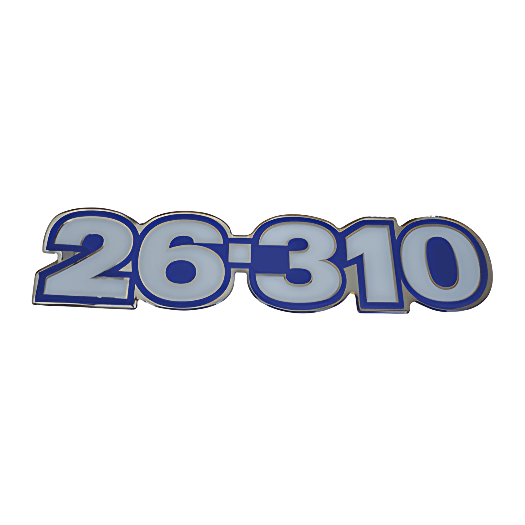 EMBLEMA LATERAL AZUL 26.310 - 2T0854691B