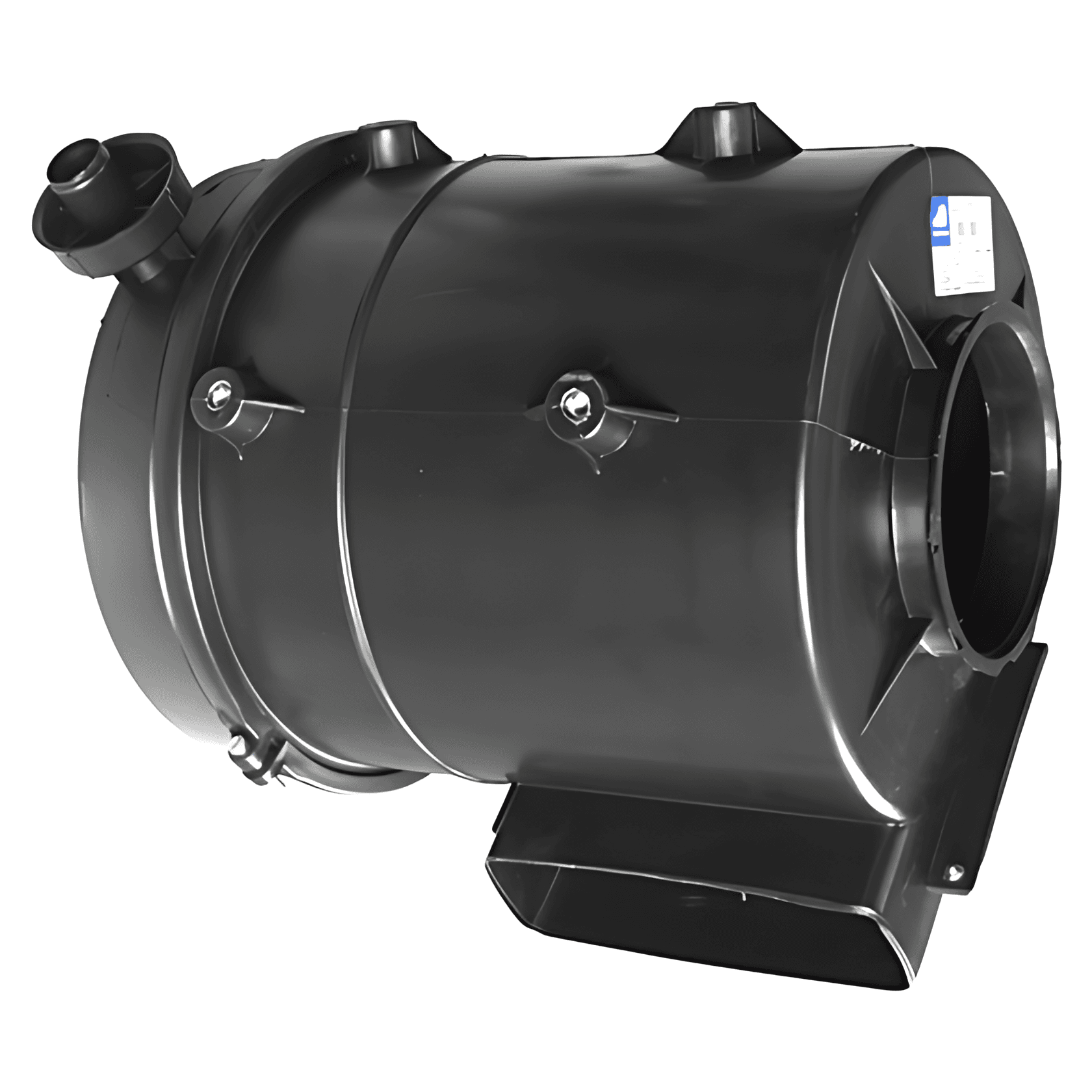 CONJUNTO FILTRO AR SEM ELEMENTO PLASTICO (SEM TOMADA AR BOCAL SAIDA ABRACADEIRA ) - 2T2129601A