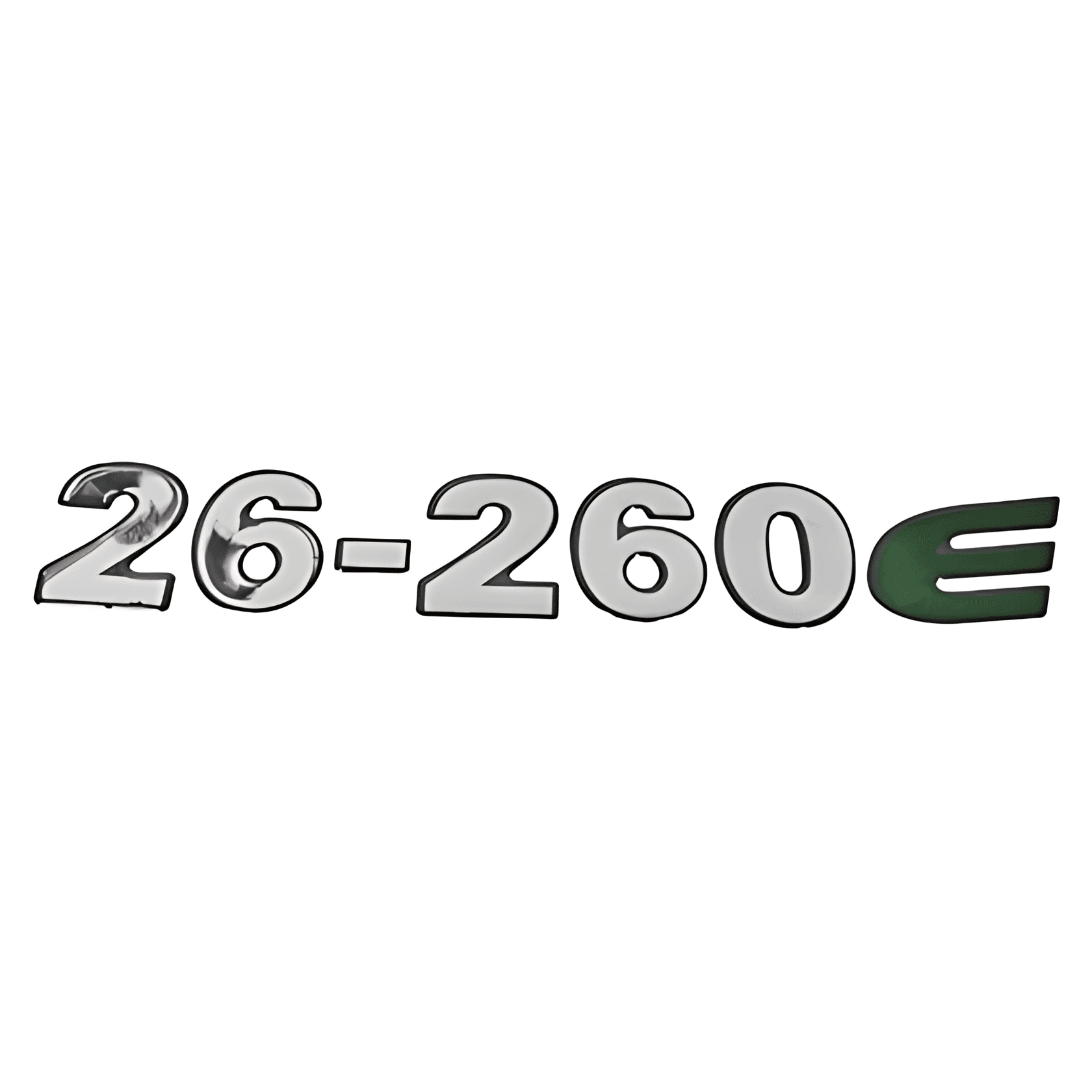 EMBLEMA FRONTAL CRISTAL 26260E - 2U0854431E