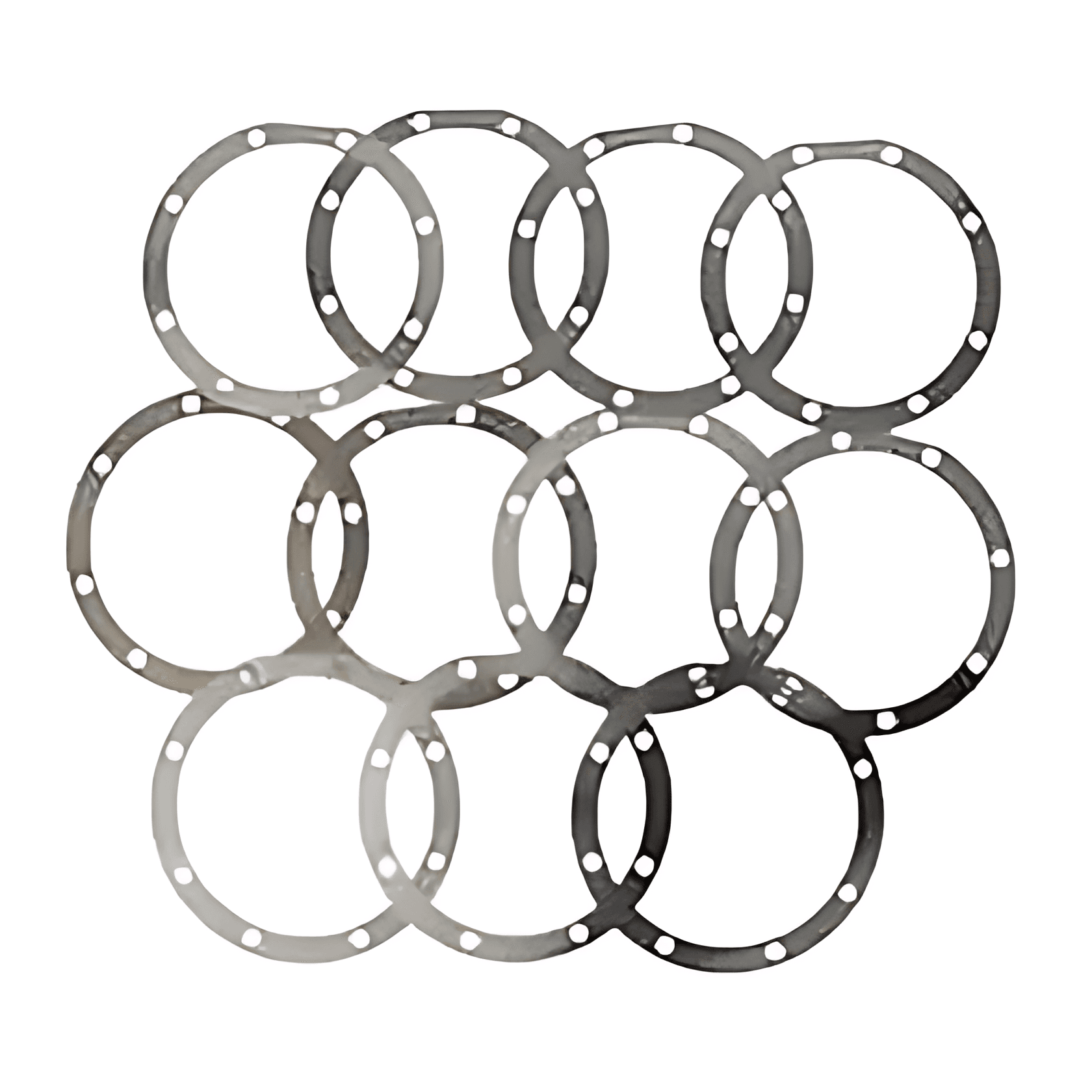 KIT CALCOS CAIXA PINHAO EIXO MS160  MS165 MS168 MS185 MS186  ( CHAPA ACO ) - 2V2598270