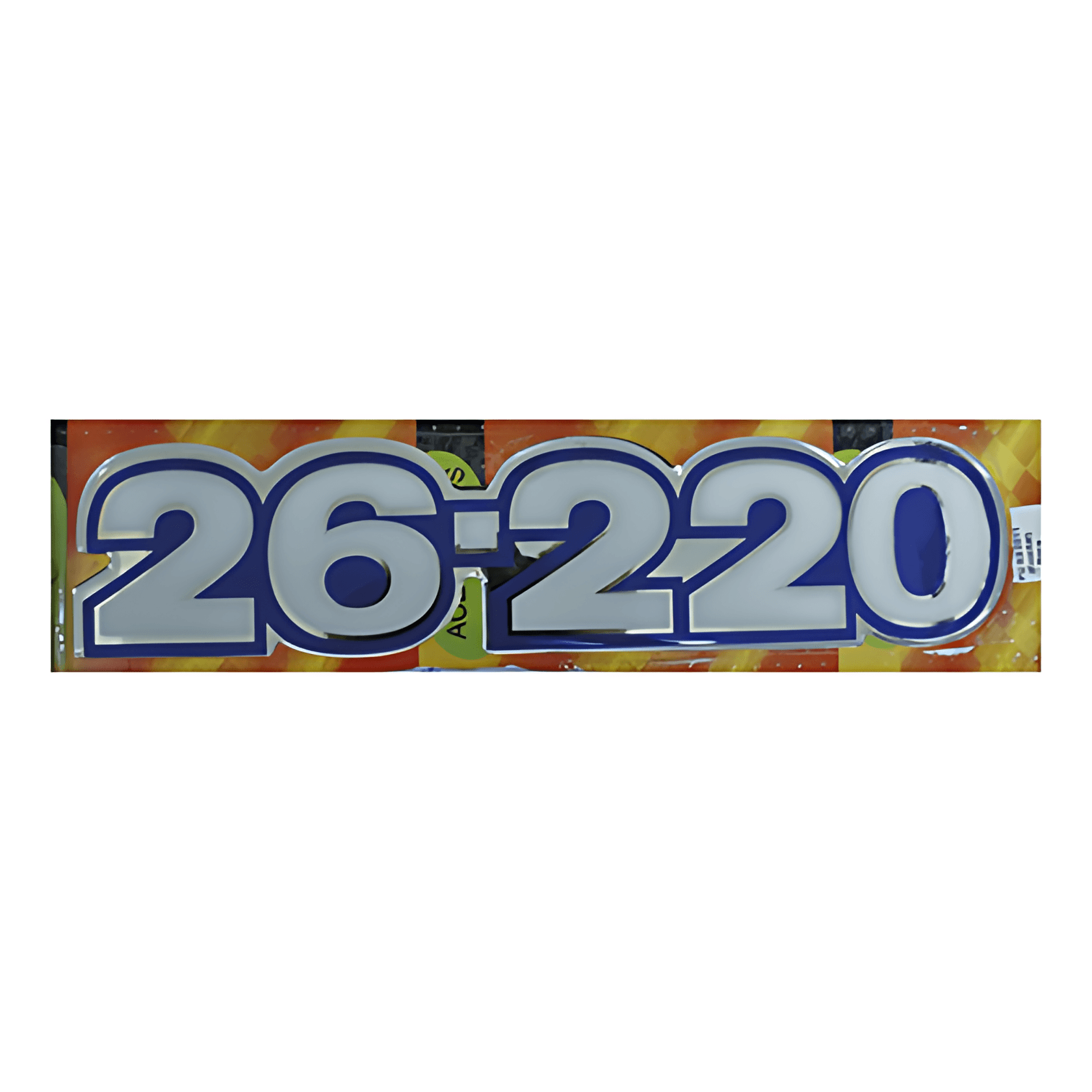 EMBLEMA COLANTE FRONTAL 26220 SERIE AZUL - 2VY853751A