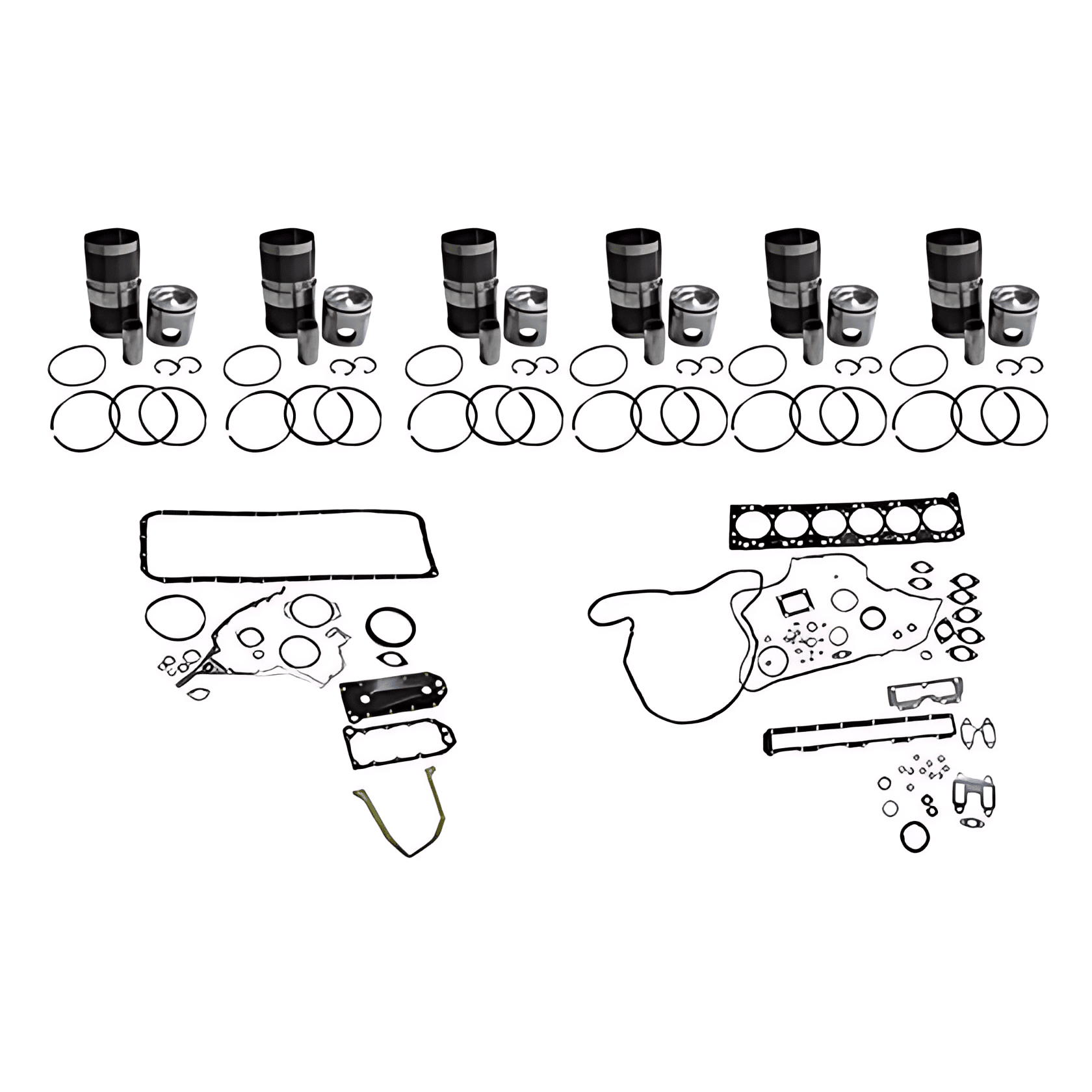 KIT MAXI FORCA MOTOR ISL 8.9 6CIL EURO V 330 HP ( PISTAO NAO ARTICULADO ) - 5621501