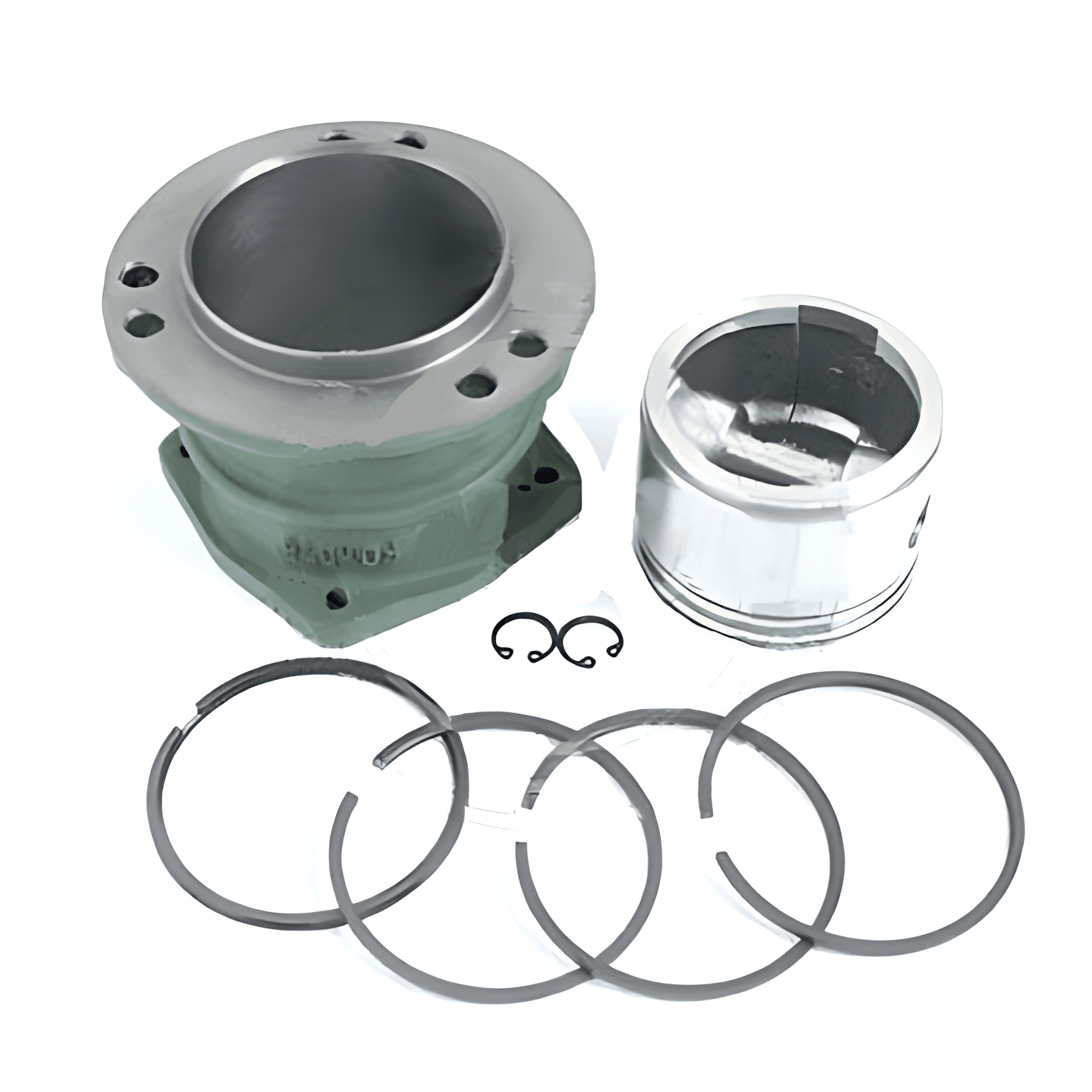 KIT PISTAO E ANEIS COM CAMISA COMPRESSOR 77MM OM352 OM314 - MIC1086
