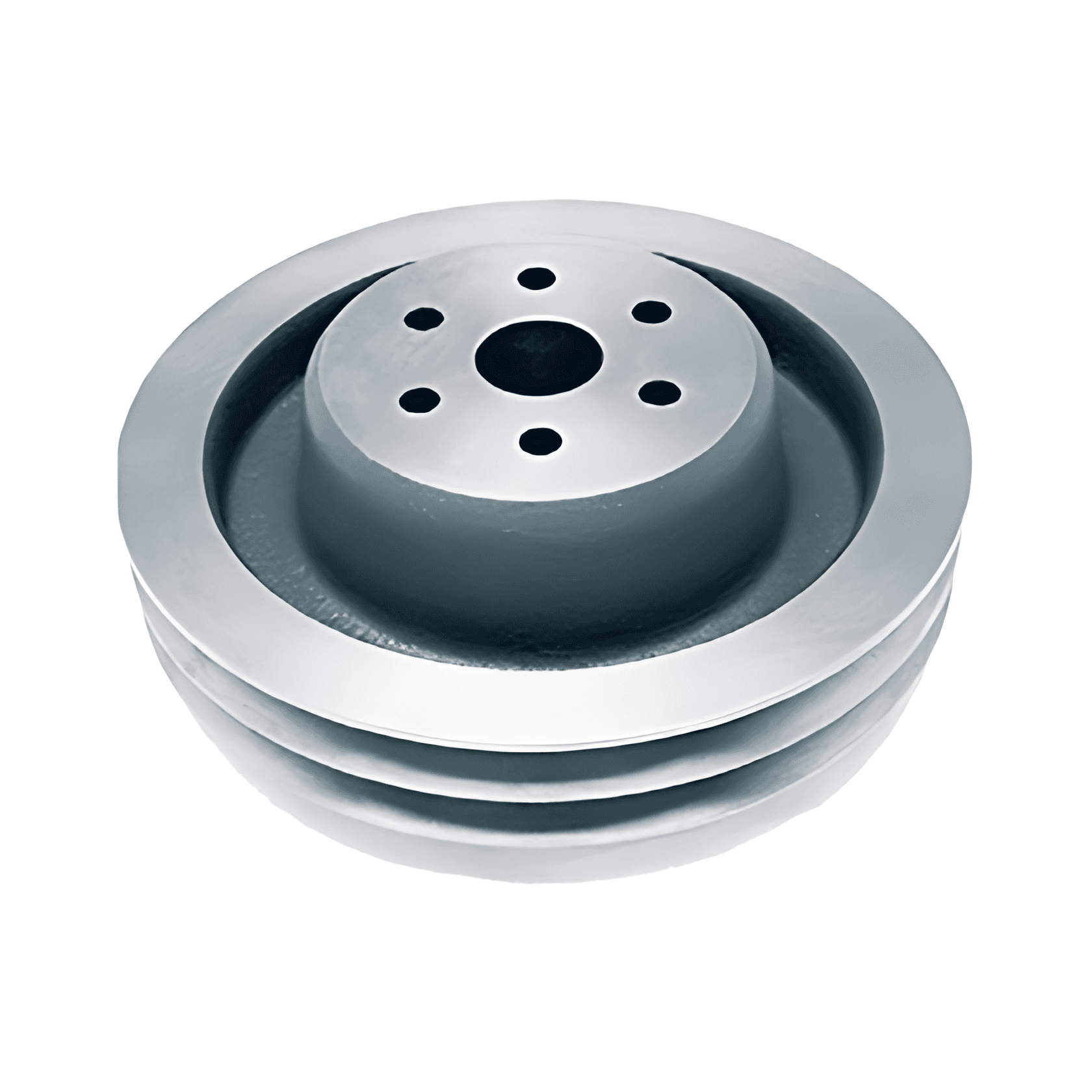 POLIA BBA AGUA OM352 3 CANALETAS ALUMINIO - MIC0253