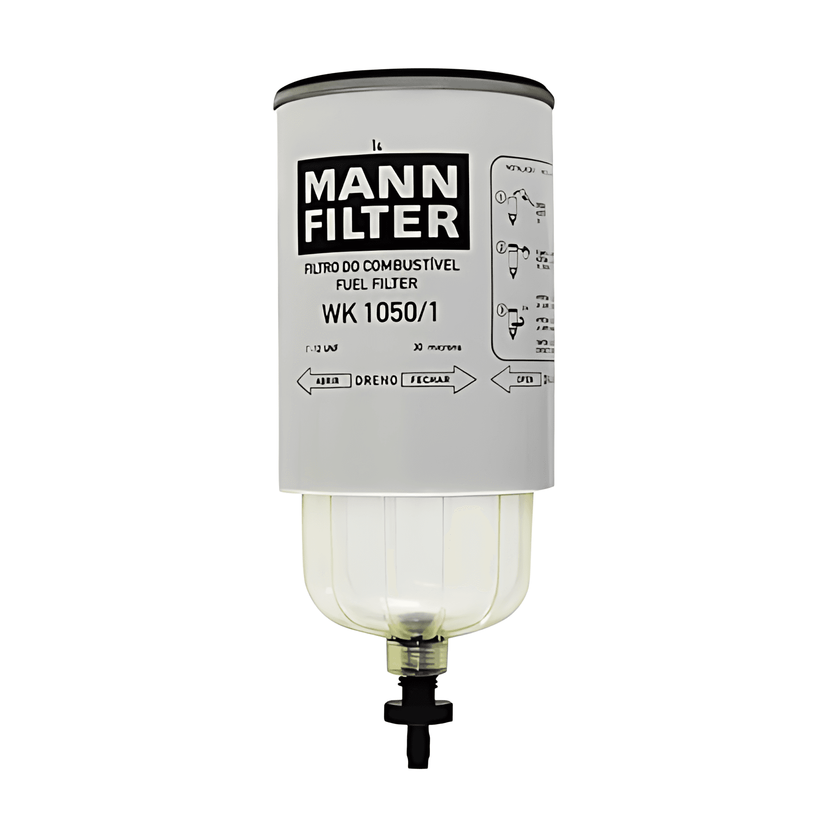 FILTRO SEPARADOR D AGUA COM COPO - 4570920001