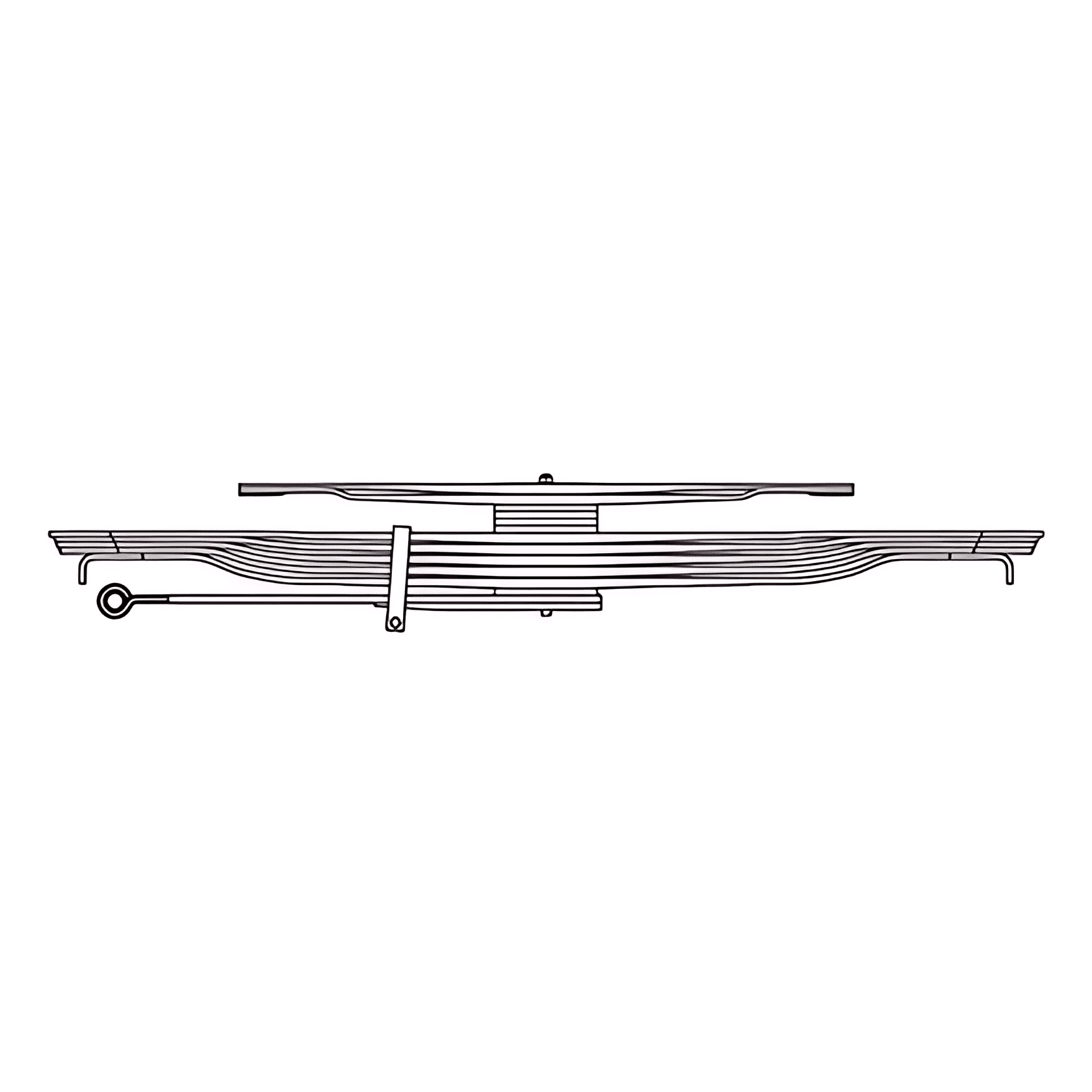FEIXE MOLA TRASEIRA 7 LAMINAS - JFO2141FX