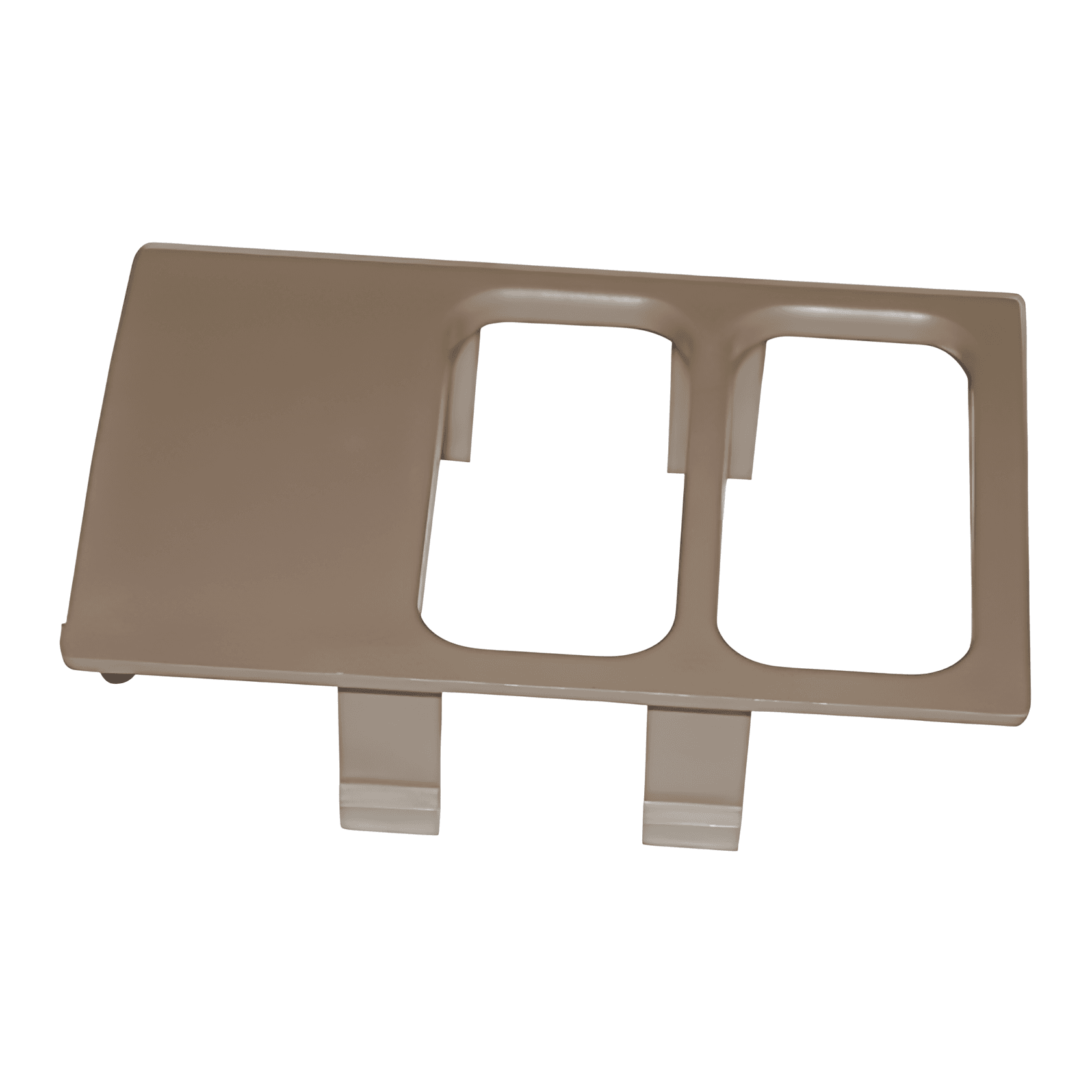 TAMPA PAINEL MARROM 2 FUROS HPN - 6886897339M