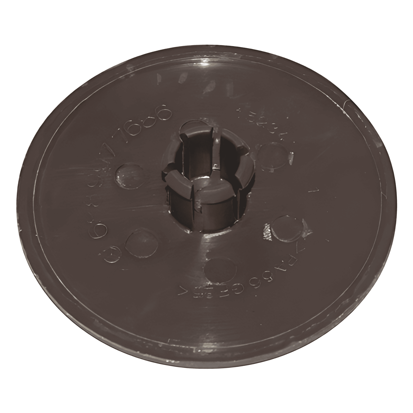 TAMPAO PLASTICO MARROM - 6889977686M