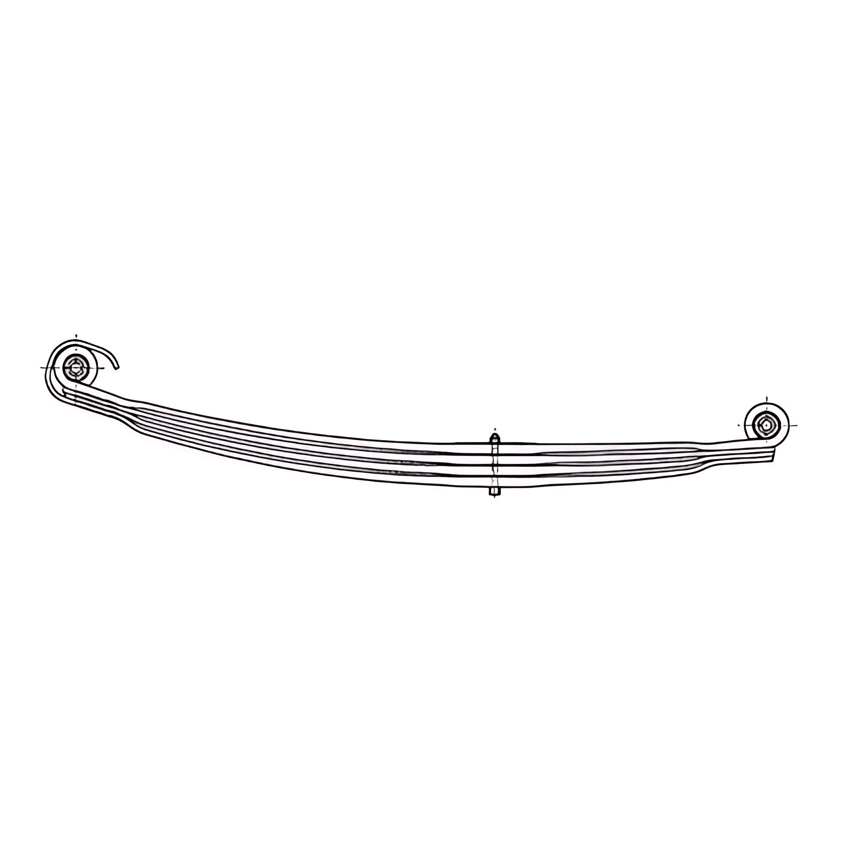 FEIXE MOLA DIANTEIRO 4 LAMINAS - JMB2376FX