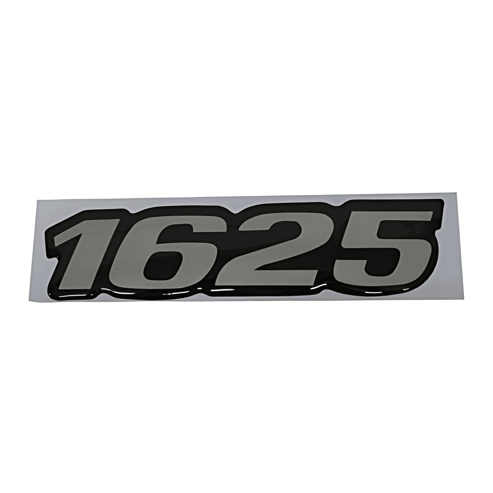 EMBLEMA LATERAL LISO RESINADO 1625 - MB1625