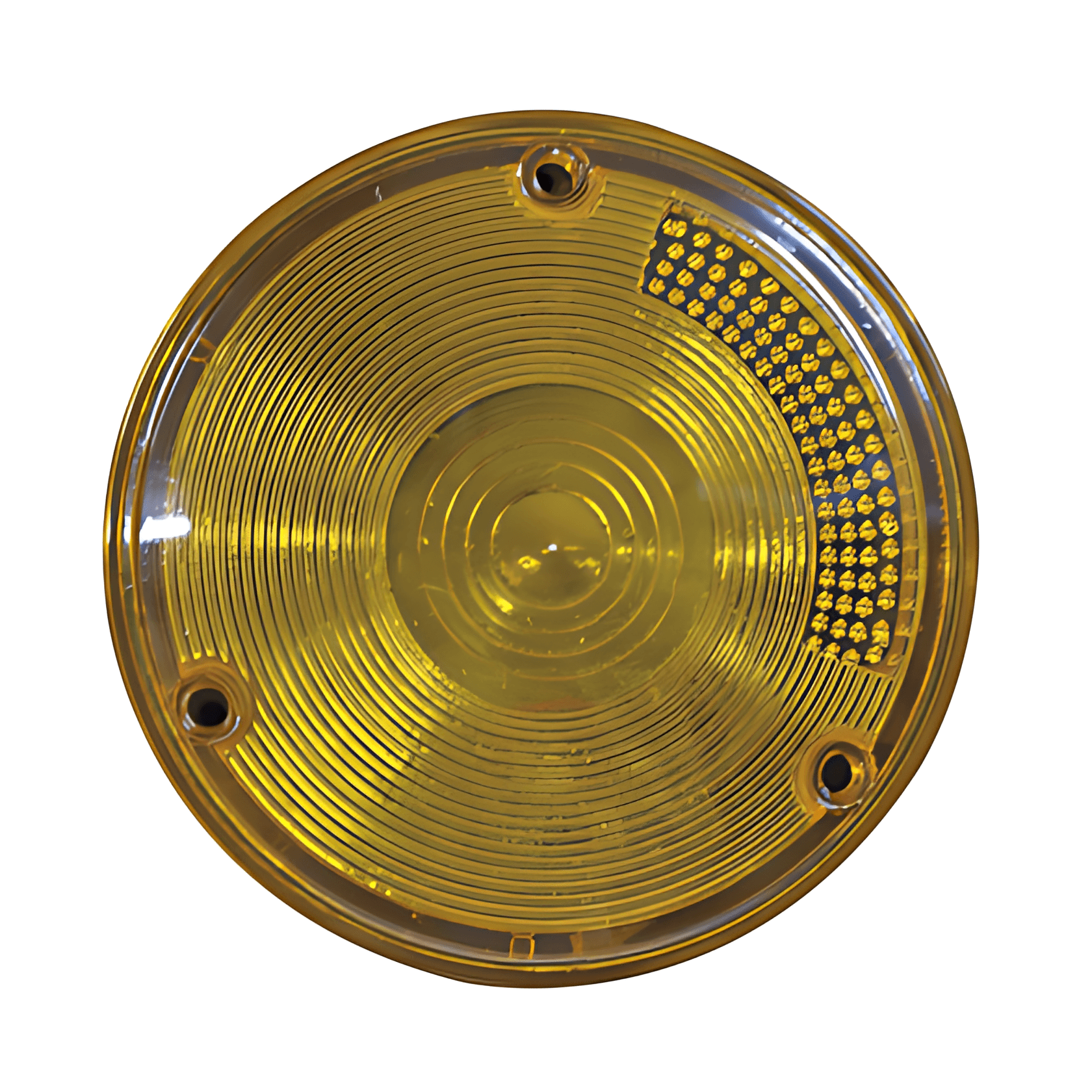 LANTERNA REDONDA AMARELA TRASEIRA SEM VIGIA - ML0035C