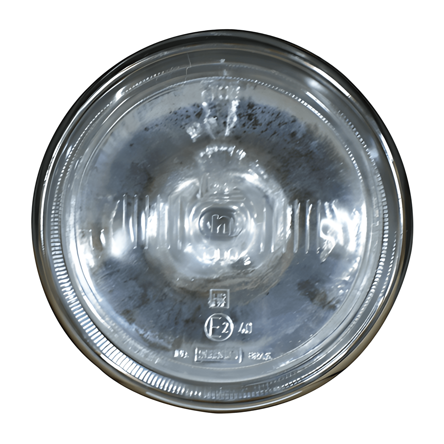 FAROL MILHA CRISTAL CARCACA ARO CROMADO - ML0457