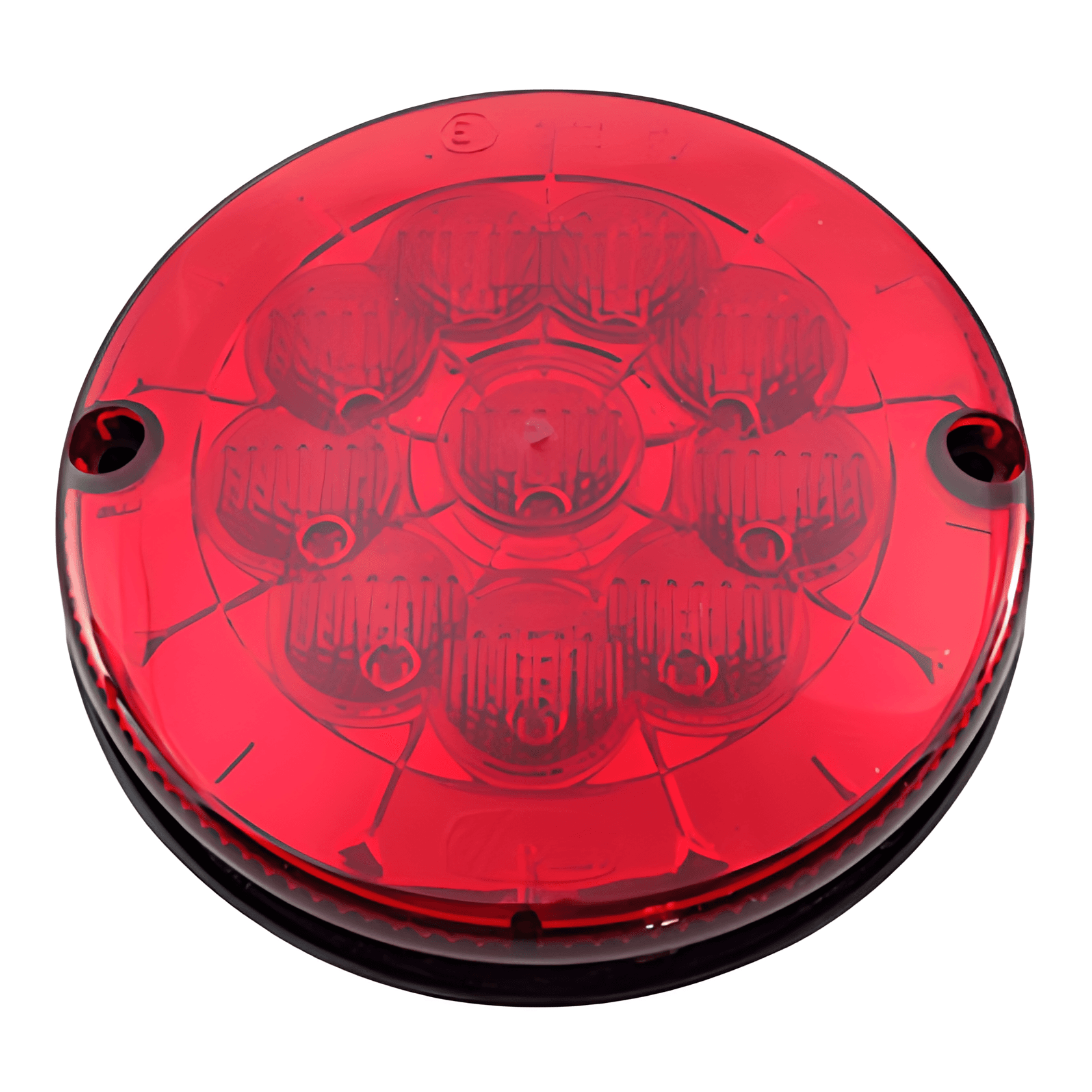 LANTERNA FREIO VERMELHA 10 LED 12V 125MM - ML2305