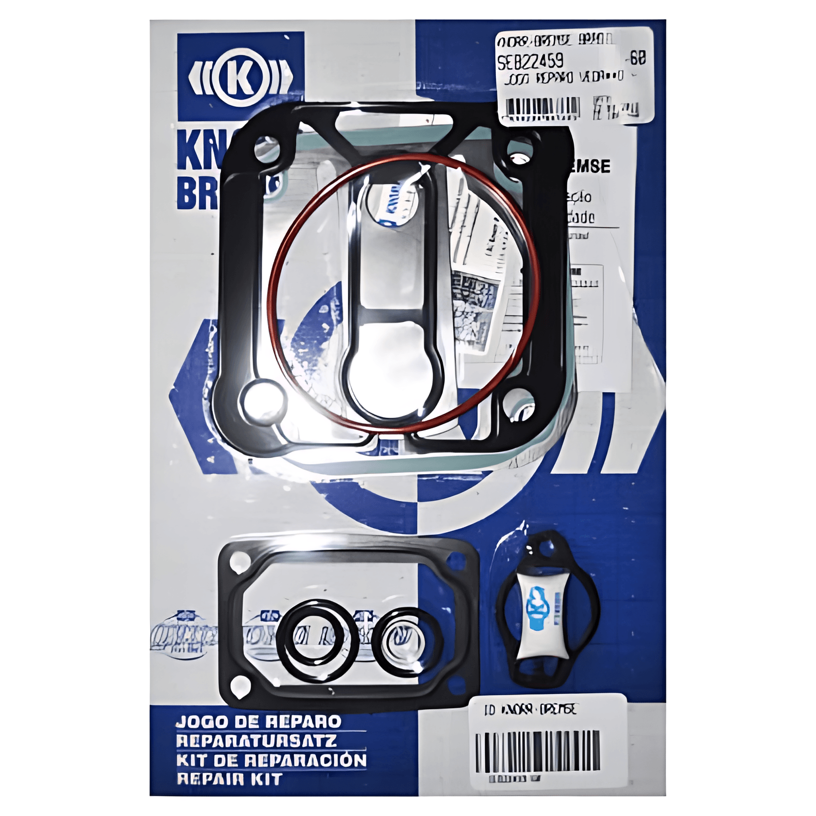 JOGO JUNTAS CABECOTE COMPRESSOR KNORR 815 - SEB22459