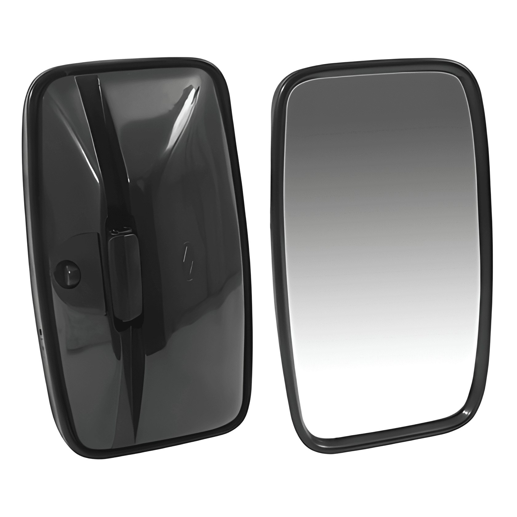 ESPELHO RETROVISOR UNIVERSAL PEQUENO PLANO LISO 320X190MM - T00857515