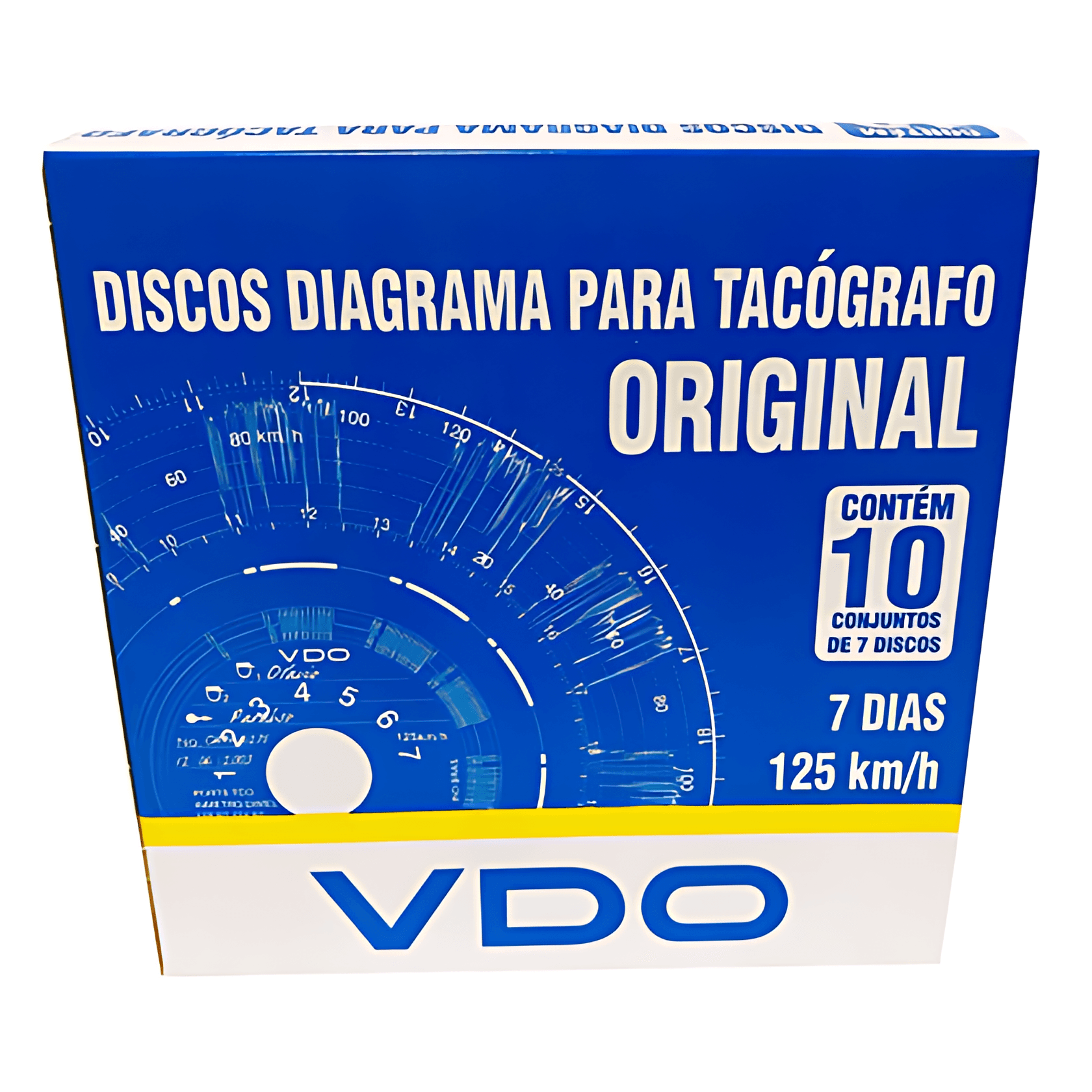 DISCO TACOGRAFO SEMANAL 180 KM 7 DIAS 20X20 - T00957040