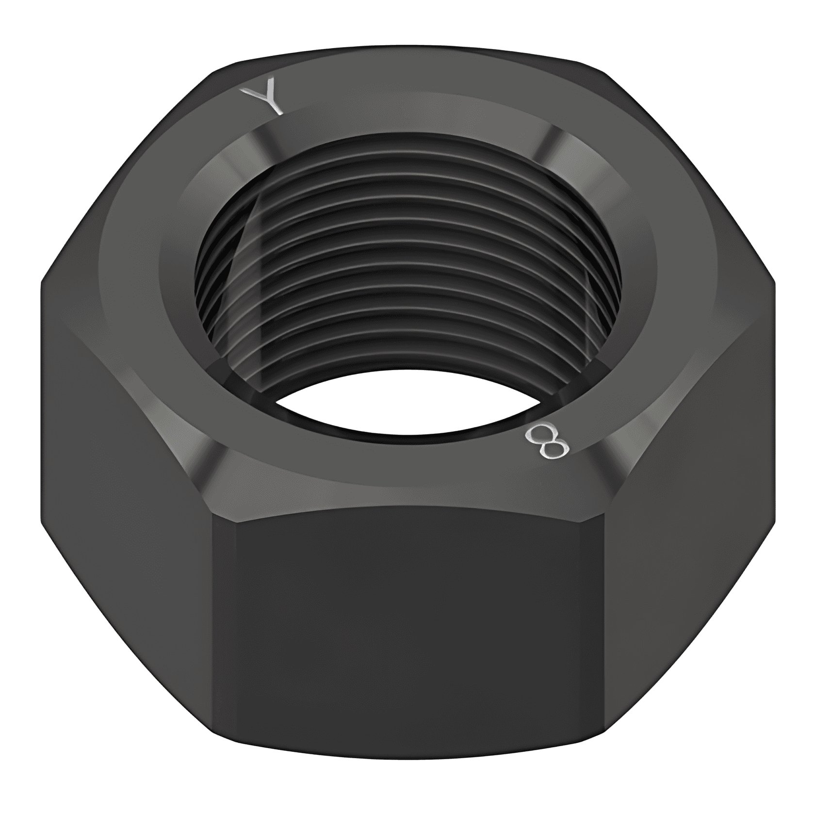 PORCA ESPIGAO MOLA SEXTAVADA 12MM PASSO 1,5  ( ACO 8.8 ) - T11411235
