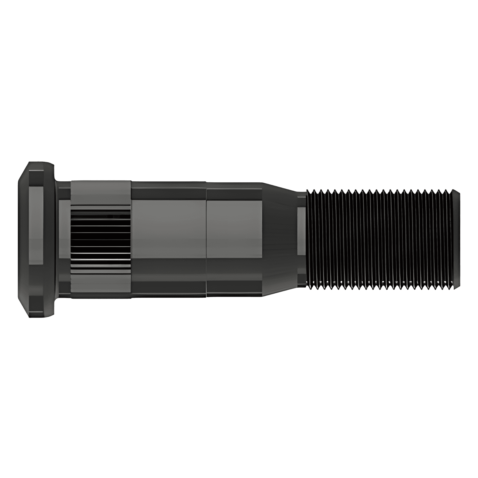 PARAFUSO RODA DIANTEIRA ESTRIA FINA ( M22 X 91MM ) - T16601139