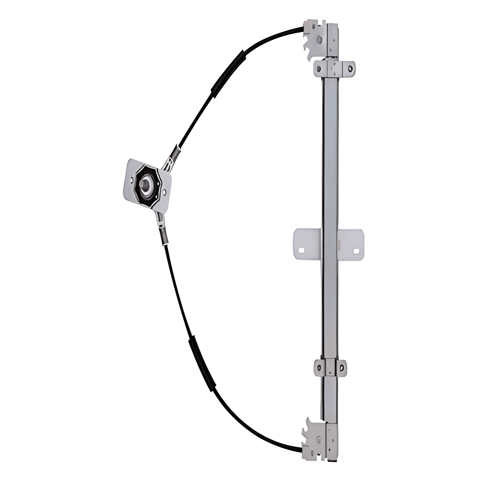 MAQUINA VIDRO MANUAL  LD VW WORKER (PINO CURTO COM FURO) - TF3837502