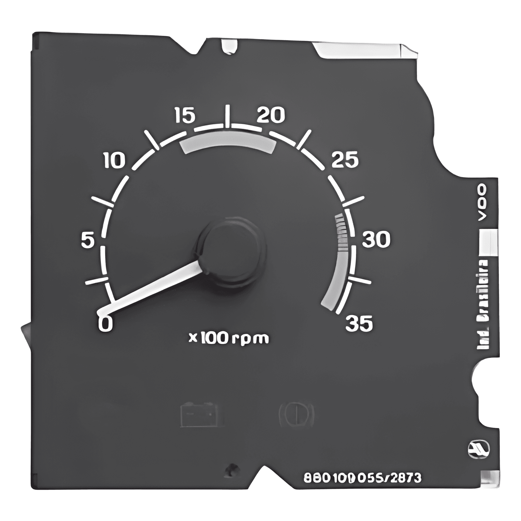 CONTAGIRO 0-35 RPM  FUNDO PRETO - TNR919253