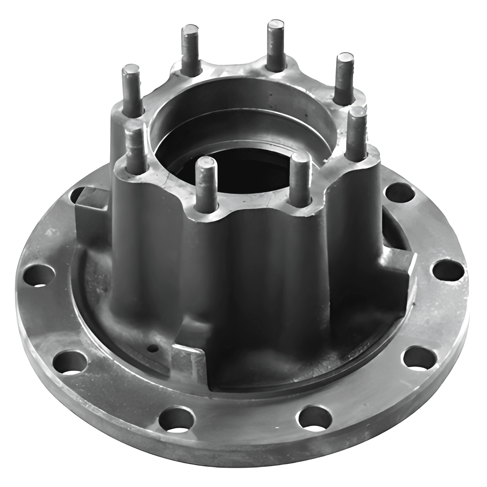 CUBO RODA TRASEIRO 10 FUROS 15T  ( BAIXO  230MM ) SEM ABS - 2S0501653A