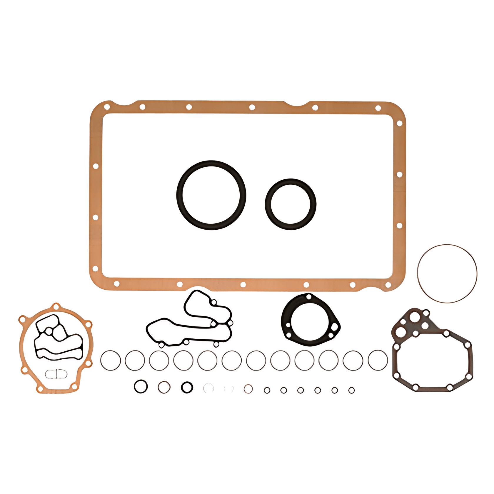 JG JUNTAS INFERIOR OM904-924 COM JUNTA CARTER ALUMINIO - 9040104505