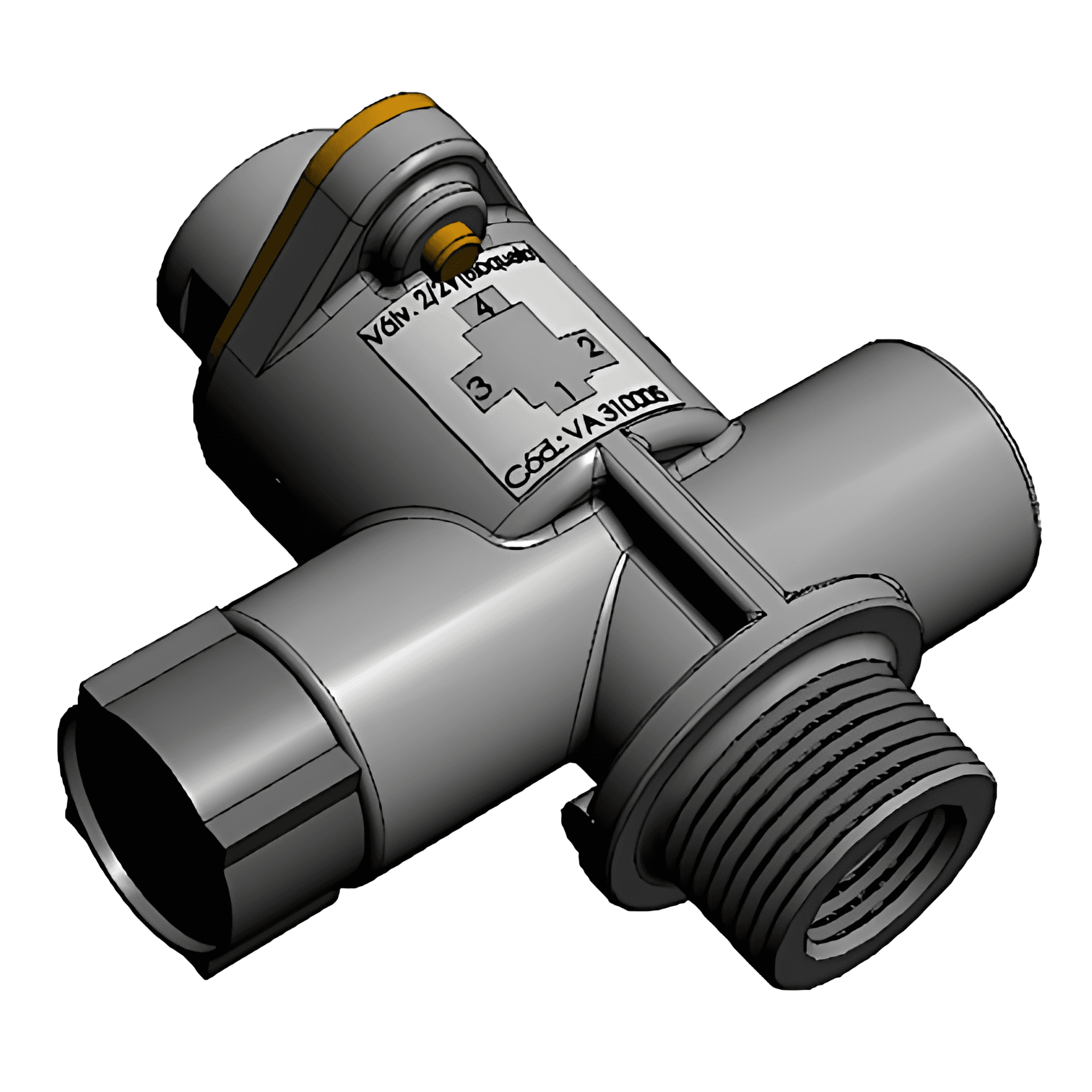 VALVULA 2/2 VIAS DESFRENAGEM M16 - MP1500371