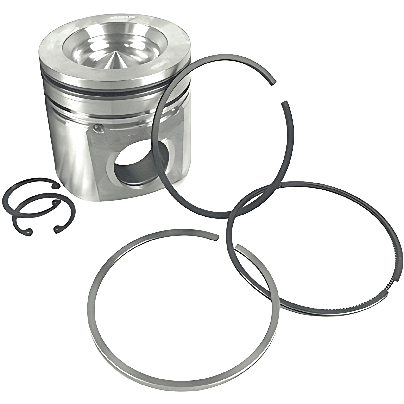 KIT PISTAO COM ANEIS E TRAVAS STD SEM PINO MOTOR CUMMINS ISB  8619 - BH1X6108DA