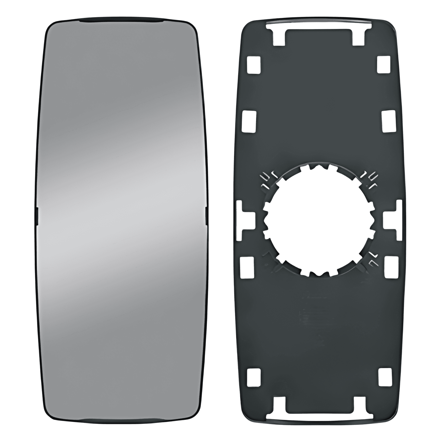 VIDRO ESPELHO RETROVISOR INTEIRICO SEM DESEMBACADOR CONVEXO - 2R2857521G