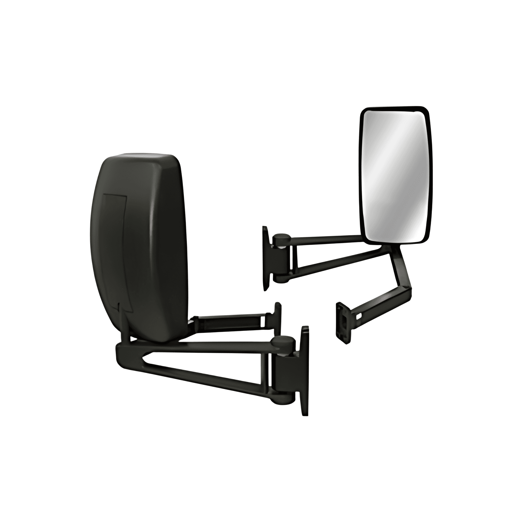 CONJUNTO ESPELHO RETROVISOR LD INTEIRICO MANUAL CONVEXO - 9C4517682AD