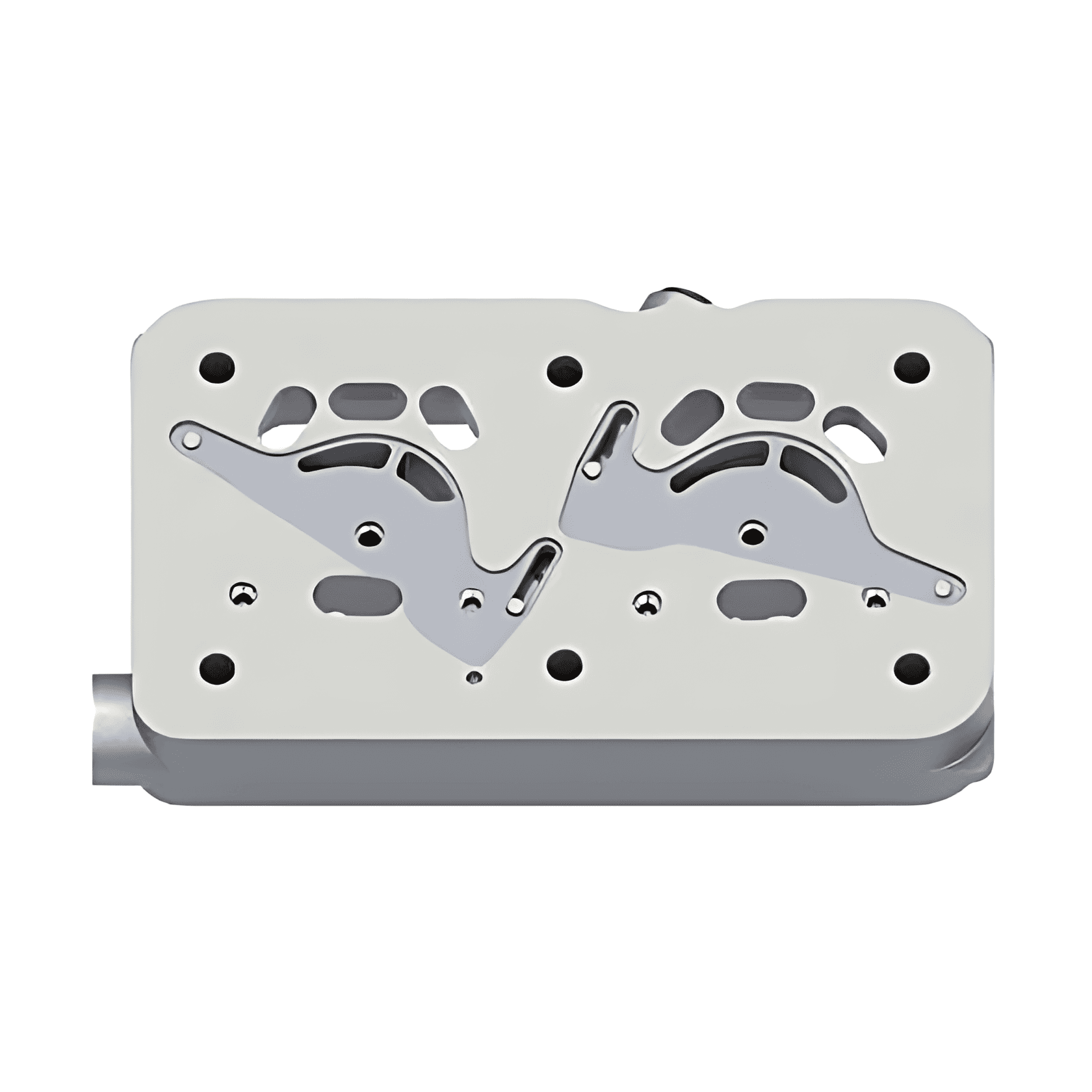 CABECOTE COMPRESSOR AR 2CIL. MBB AXOR O500 - 9129056504