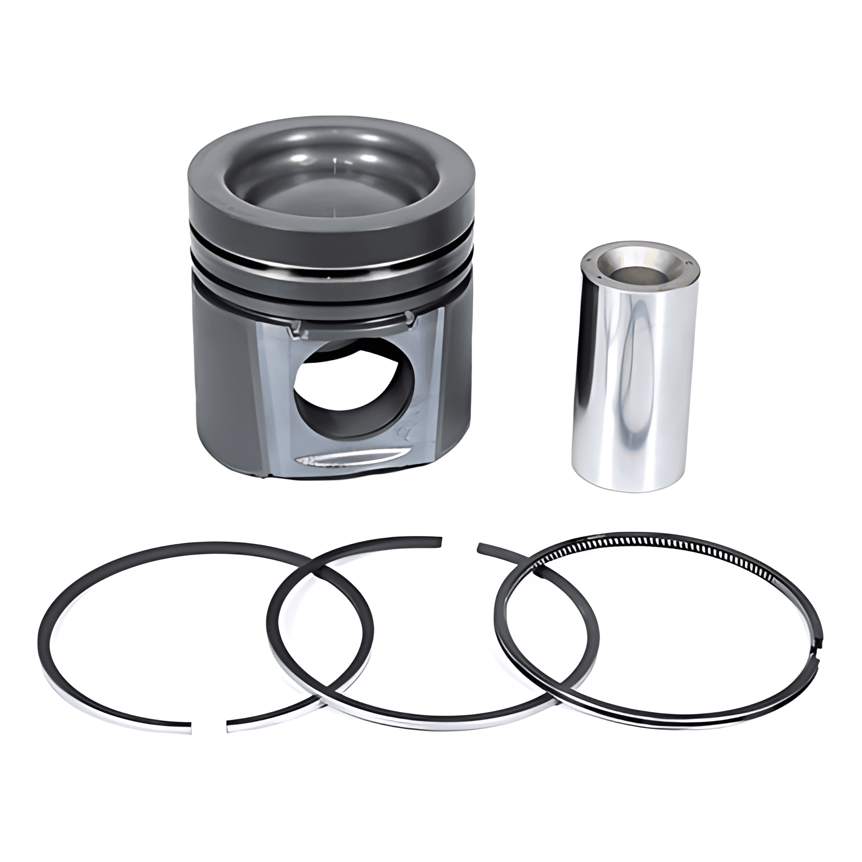 PISTAO E ANEIS MBB OM904/906 EURO 3 (0,30MM ) ALTURA COMPRESSAO 0.30mm - 9060308717