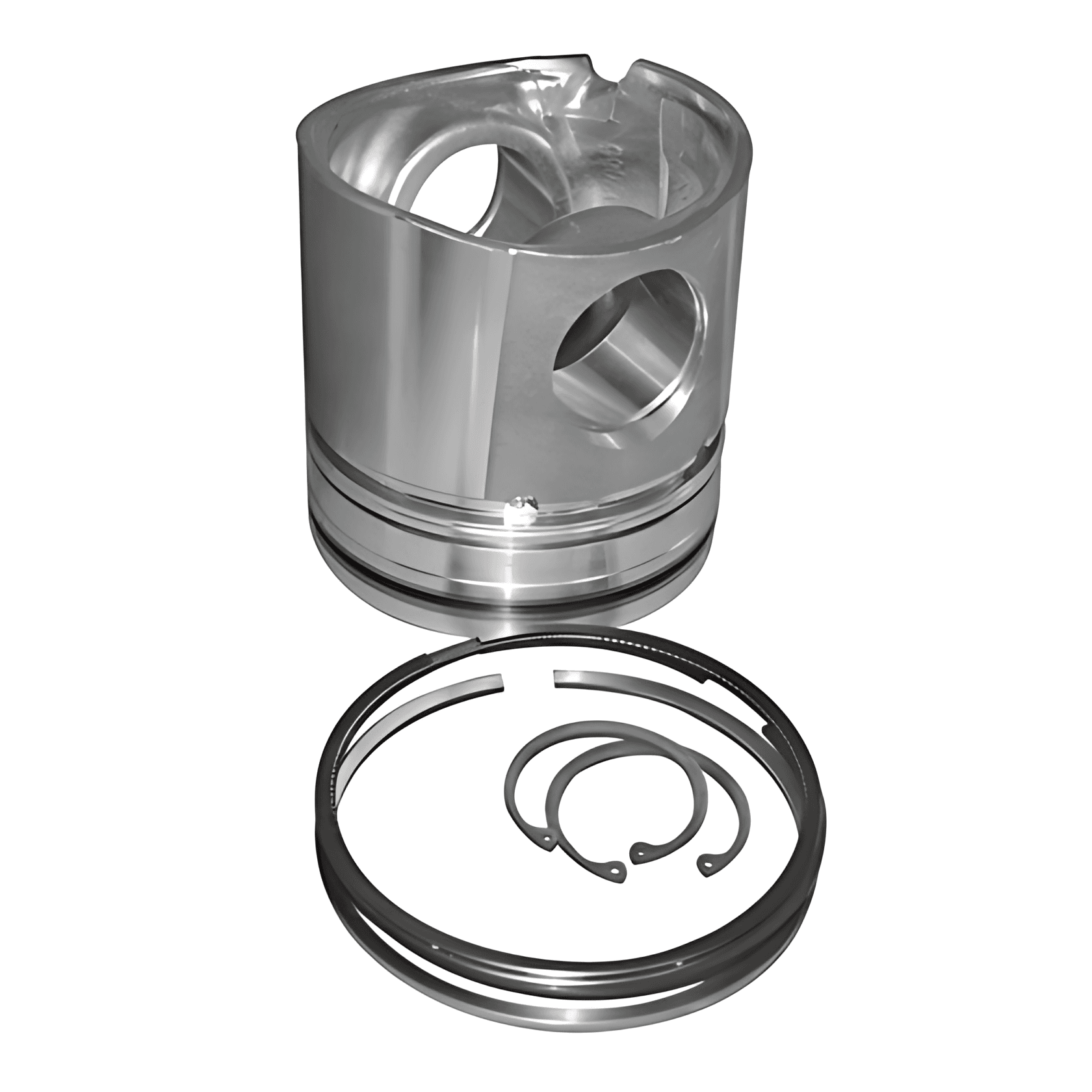 KIT PISTAO ANEIS E TRAVAS CUMMINS ISB 4 E  6 CIL STD ( COM PINO PISTAO ) - 2R0107065A