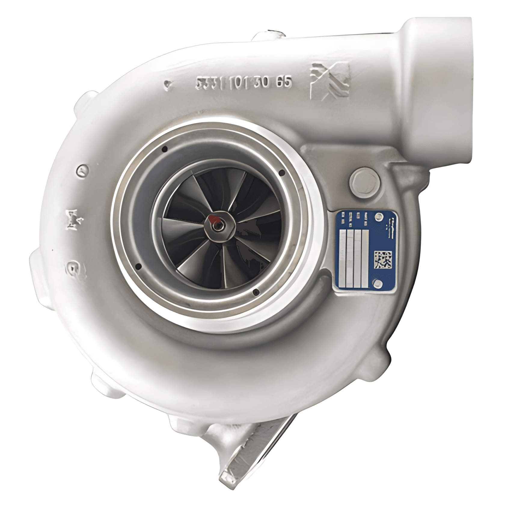 TURBO  K31 VALVULADO ALUMINIO FRESADO MOTOR OM501 LA V6 - 0090961699