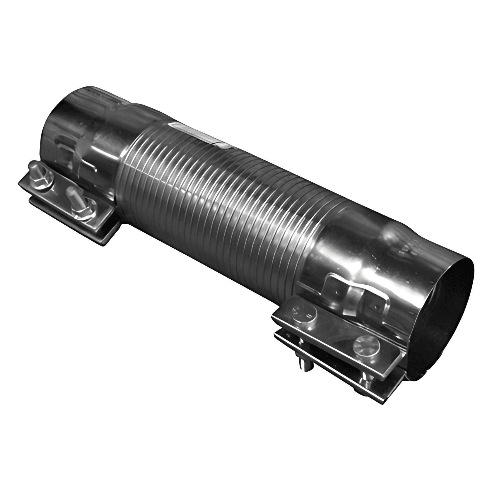 TUBO FLEXIVEL INOX ESCAPAMENTO COM ABRACADEIRA - 6954900065