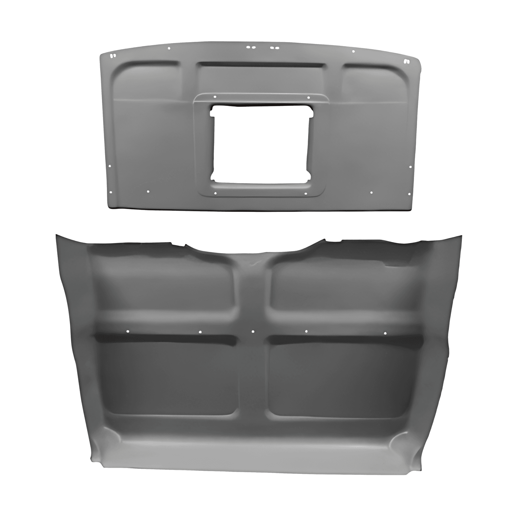 CONJUNTO FORRO TETO E PAREDE TRASEIRA FECHADA  ABERTO - 62219166221398