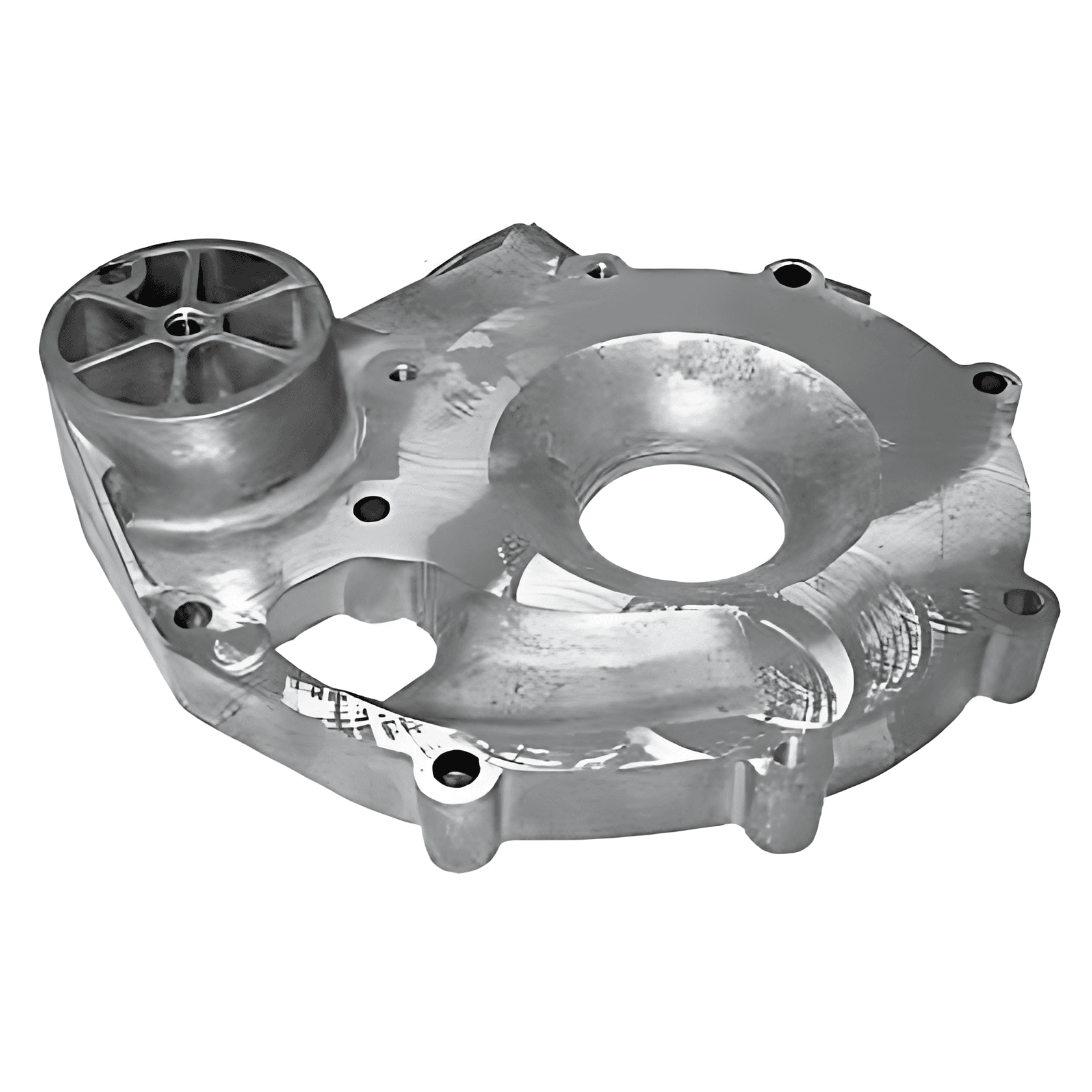 CARCACA BOMBA AGUA SCANIA SERIE 4 ROTOR 105MM - VBV1988